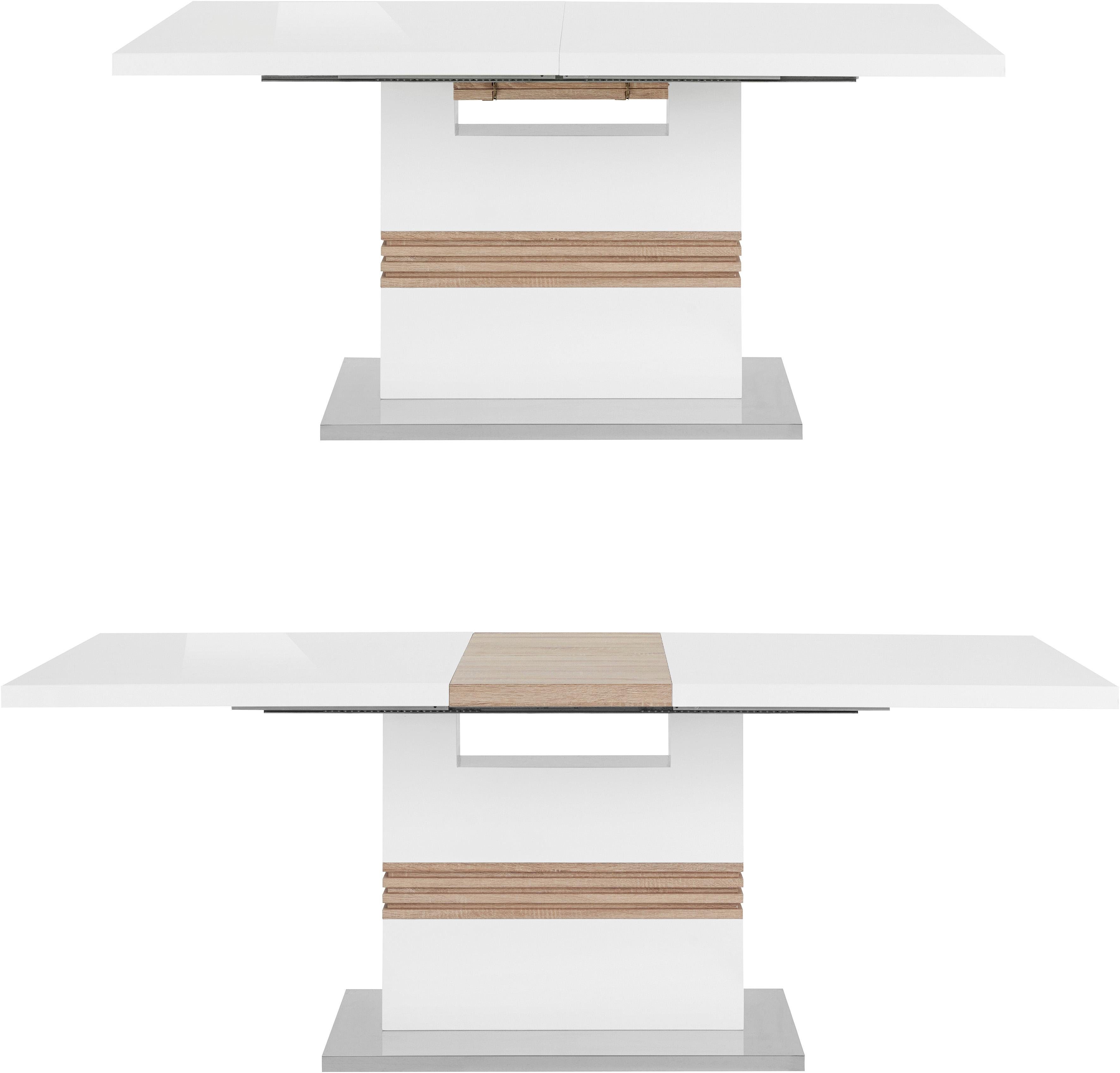 INOSIGN Eettafel Perez Breedte 160-200 cm