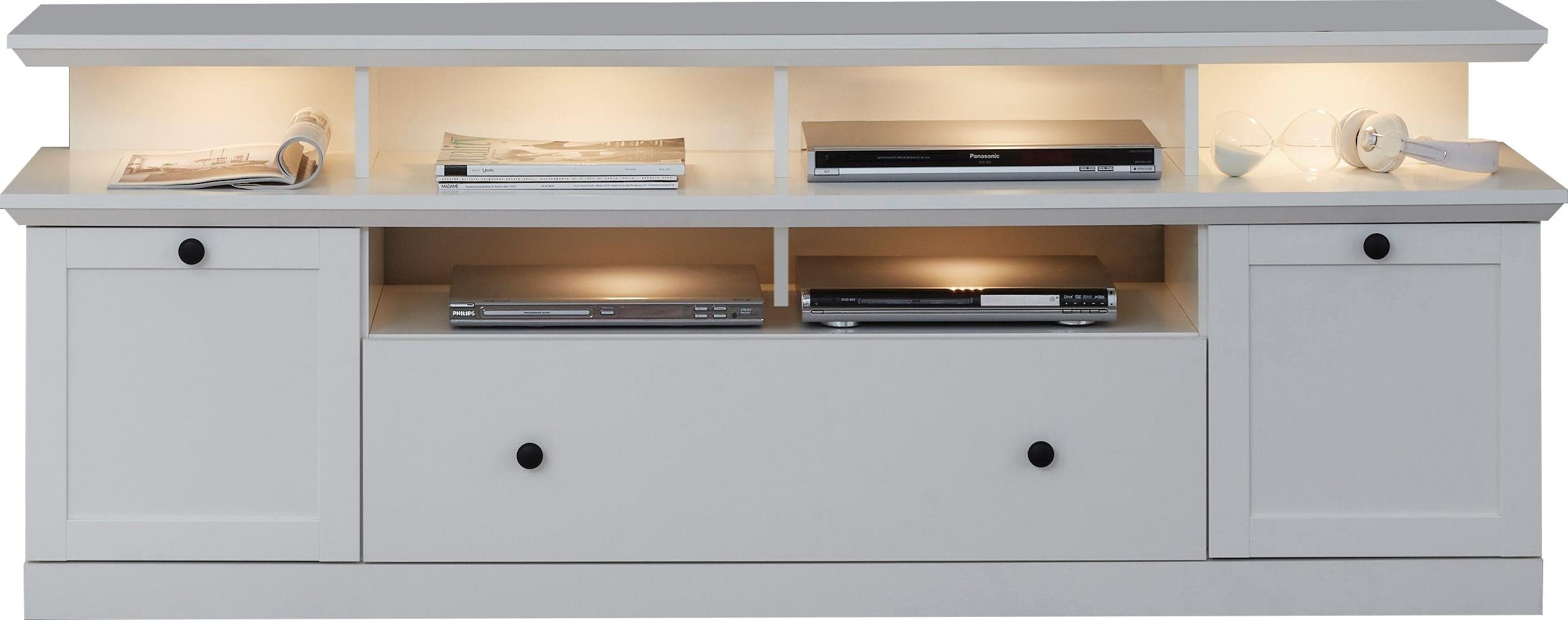 Home affaire Tv-meubel Örebro Commode, tijdloze landhuisstijl, verlichting optioneel