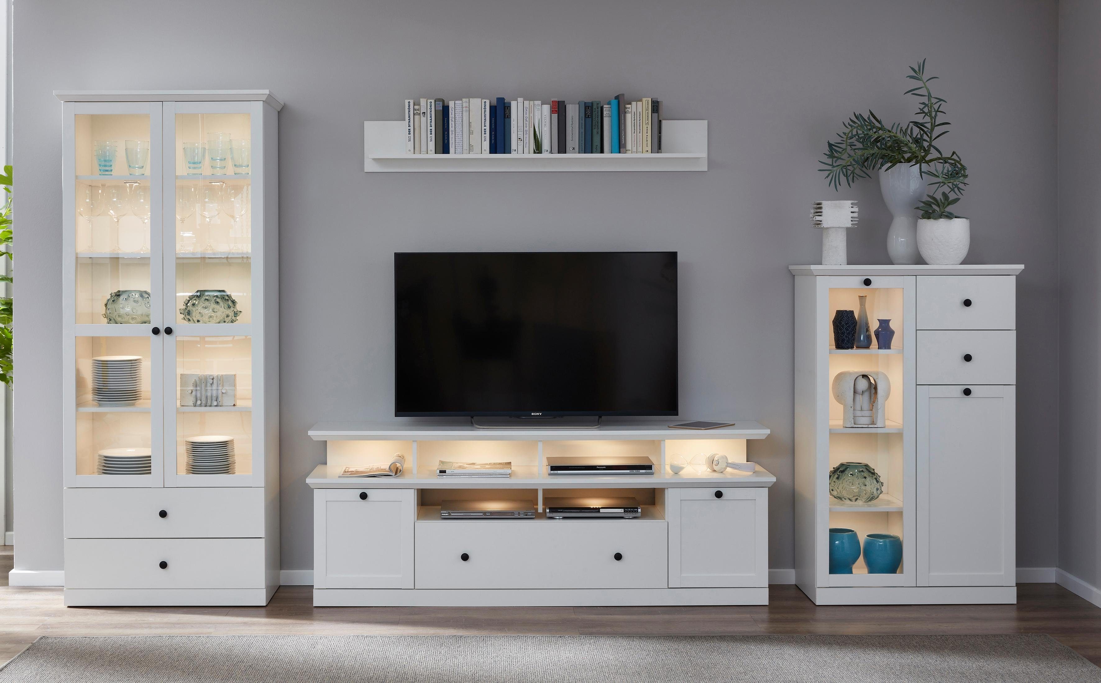 Home affaire Tv-meubel Örebro Commode, tijdloze landhuisstijl, verlichting optioneel