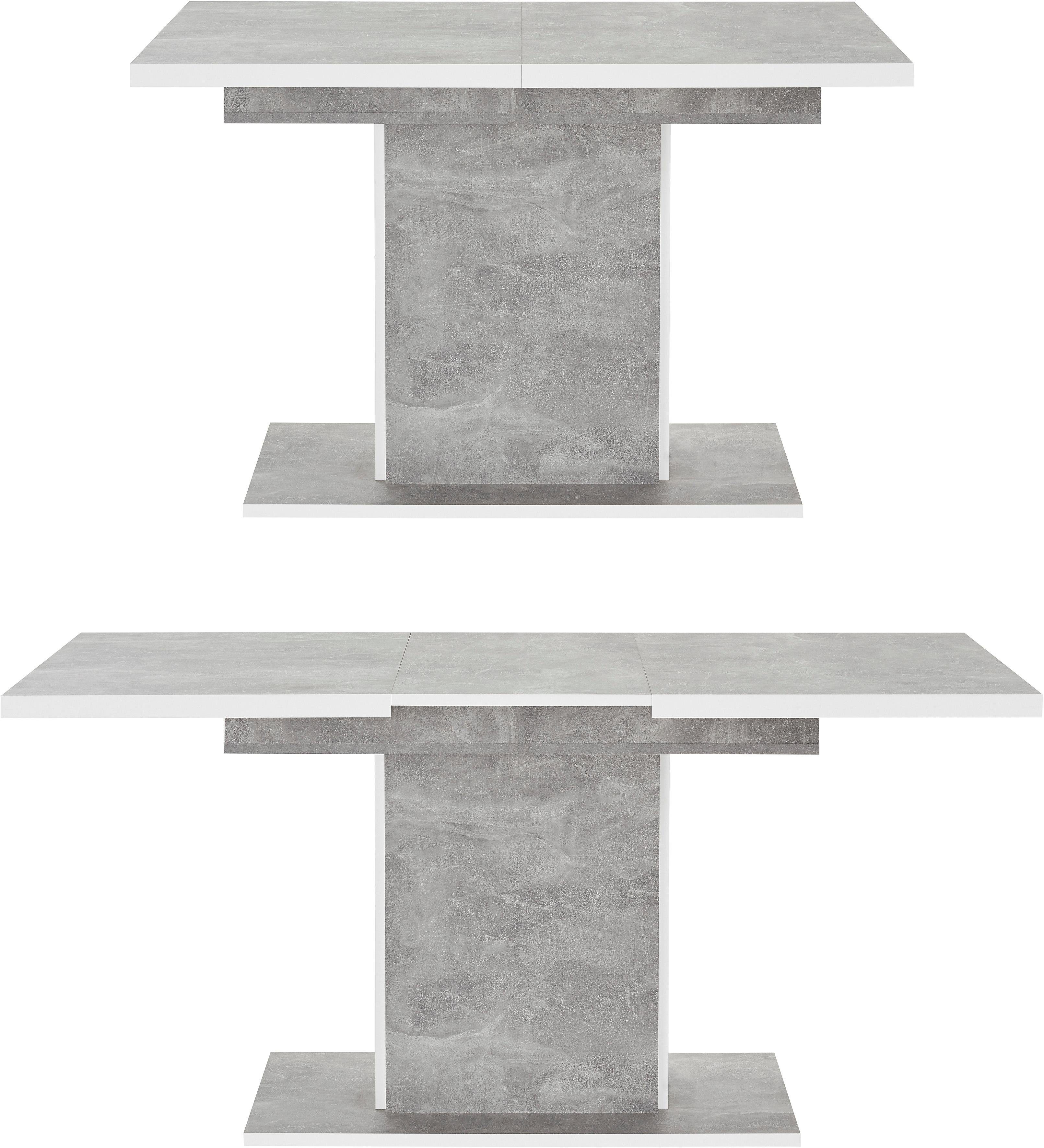 HELA Eettafel Alice uittrekbaar, breedte 120-160 cm