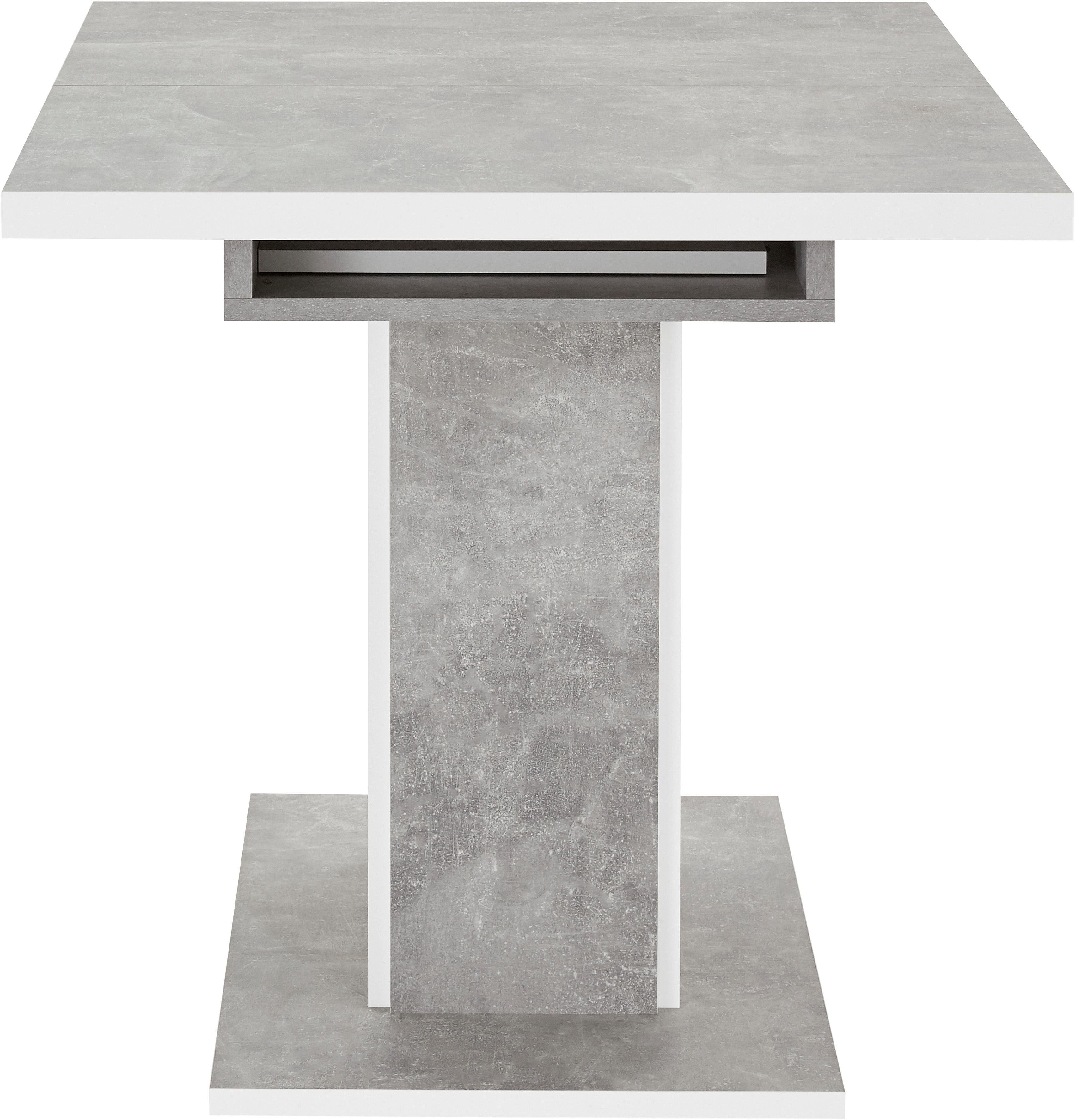 HELA Eettafel Alice uittrekbaar, breedte 120-160 cm