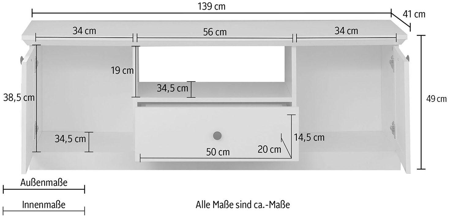trendteam tv-meubel »Baxter« online shoppen | OTTO
