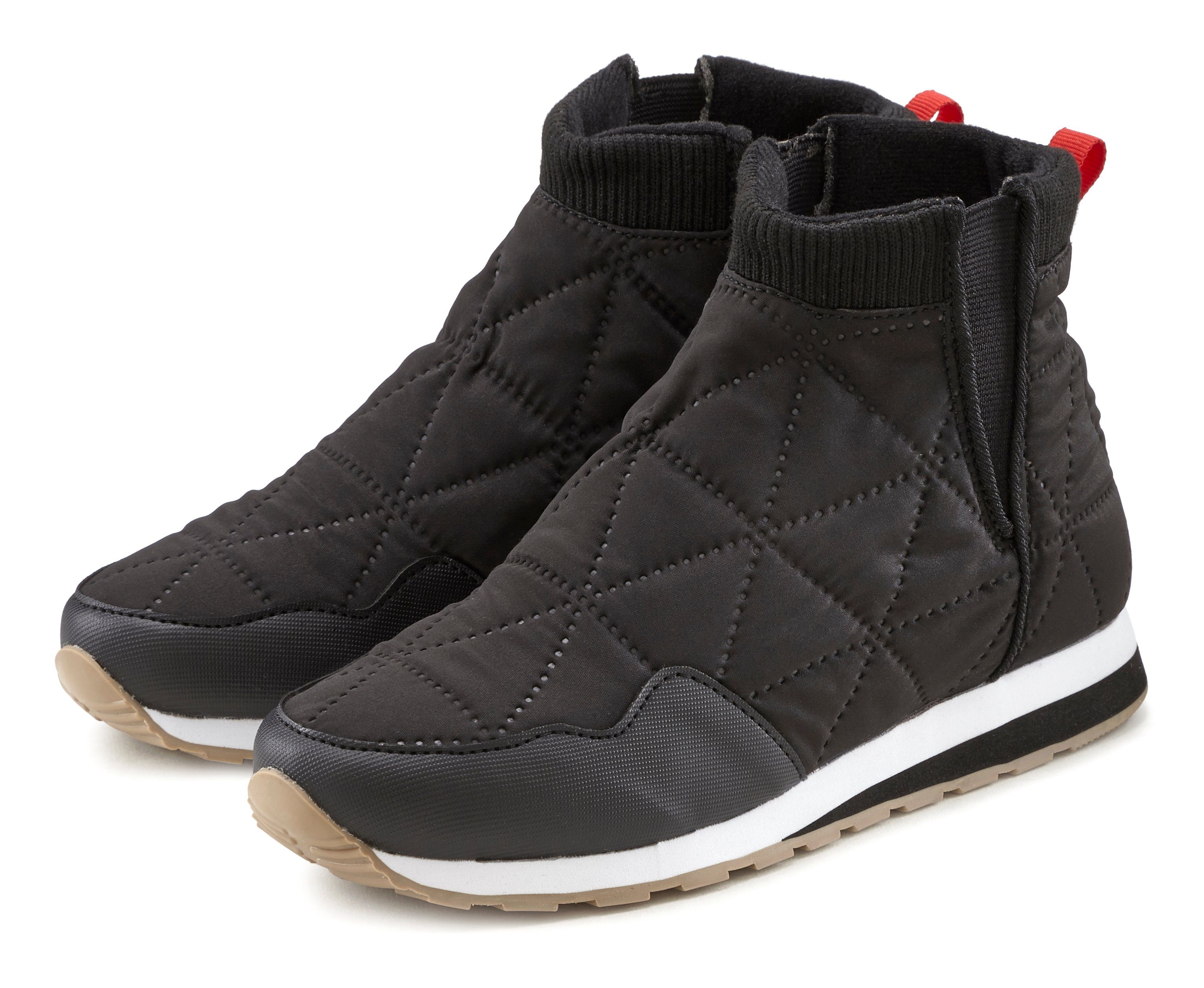 Vivance Winterlaarsjes in modieuze quilt-look, ankle boots, outdoor laarzen, sneakers