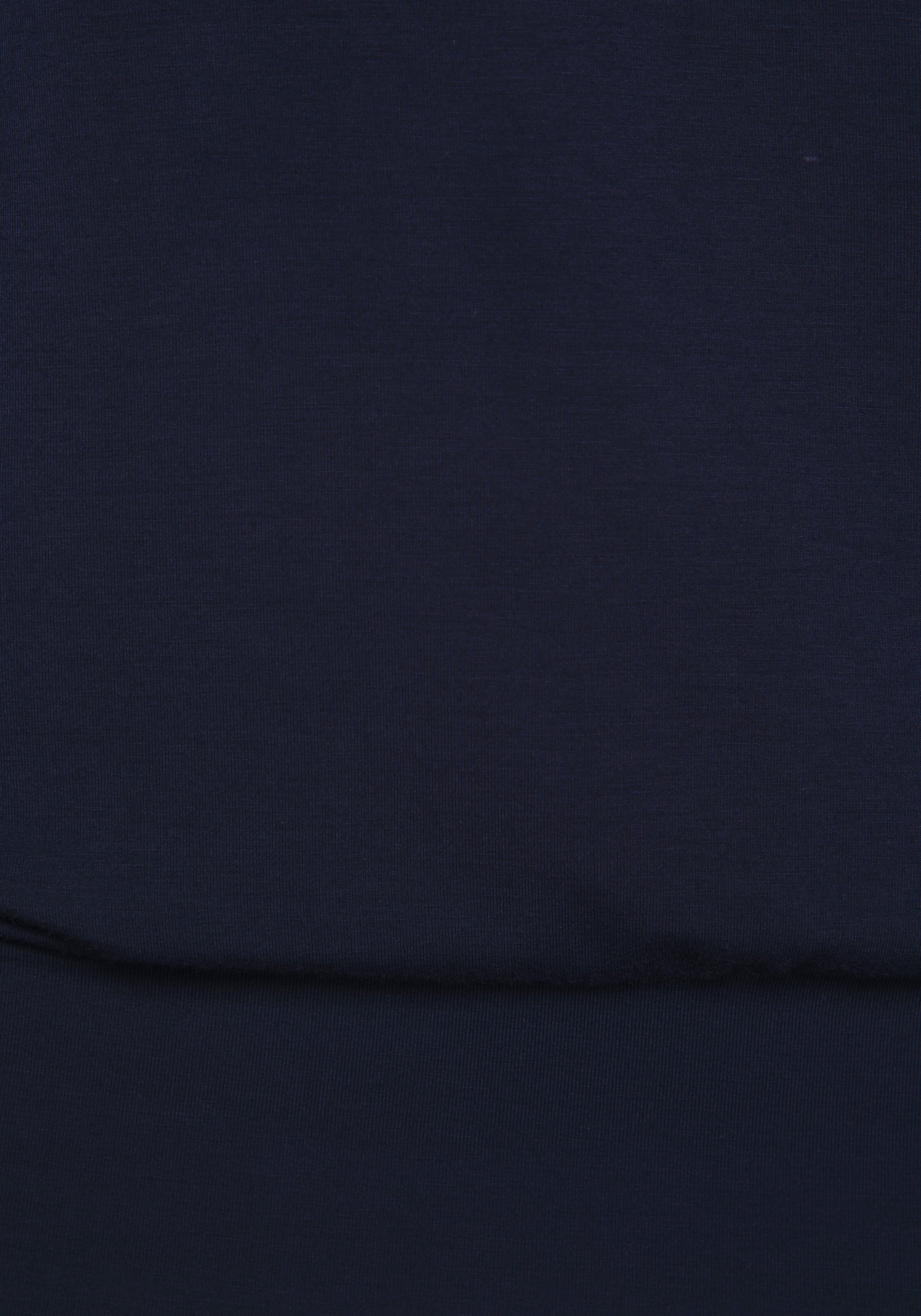 Lascana Shirt met ronde hals Met variabele mouwlengte van zachte viscose-stretch