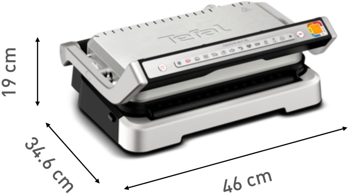Tefal Contactgrill OptiGrill 4in1 XL, Grill/Barbecue/Oven/complete maaltijd