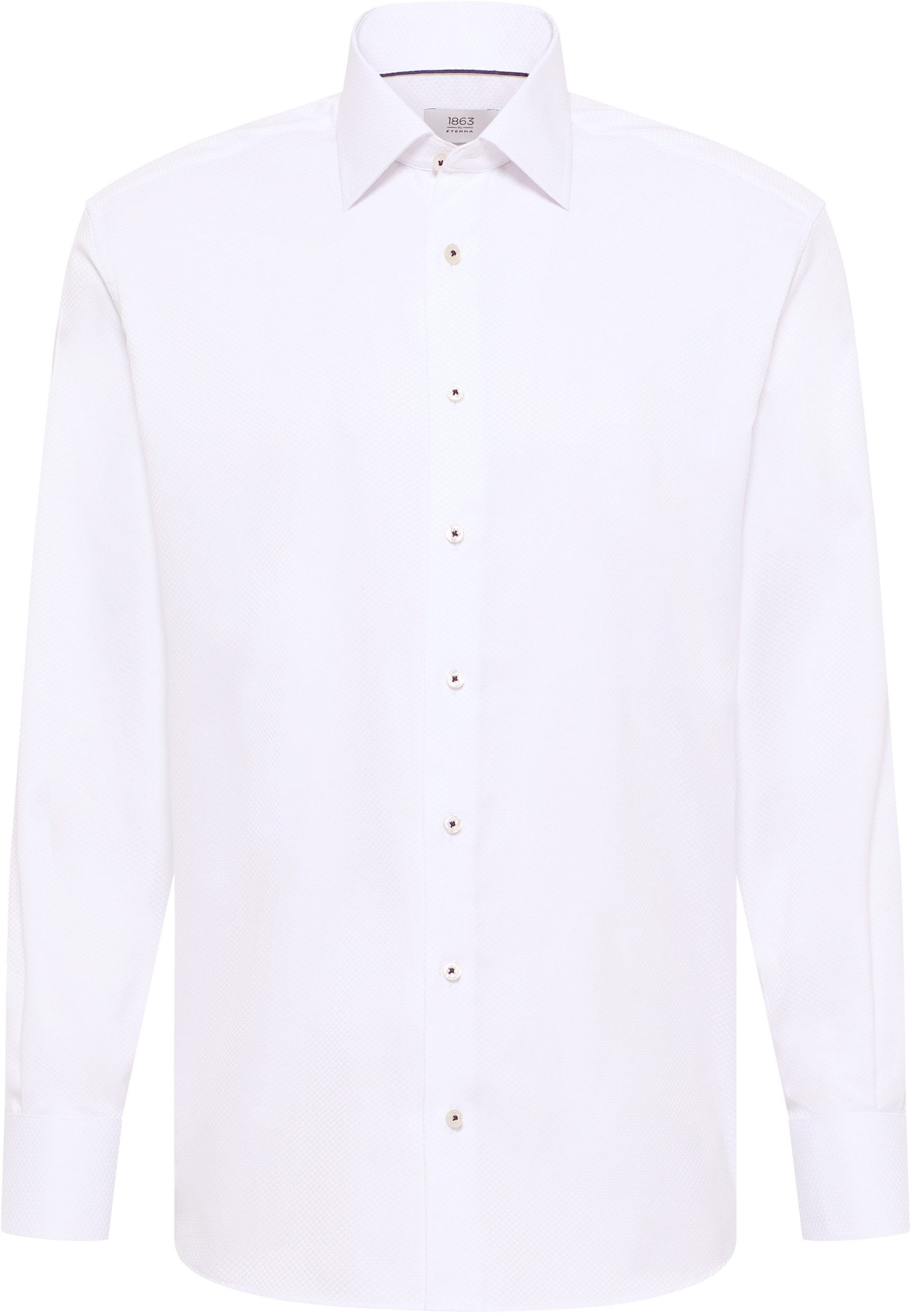 Eterna Overhemd met lange mouwen Comfort fit NON IRON (strijkvrij)