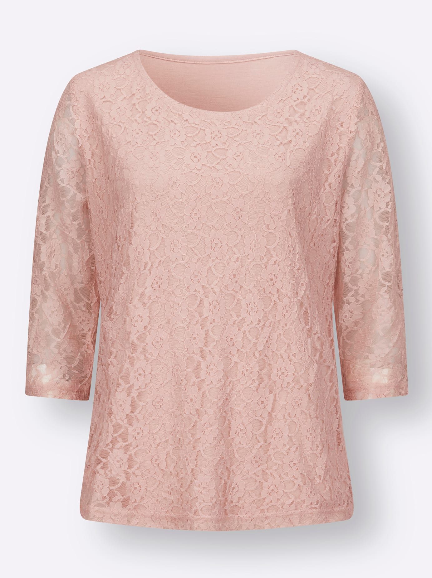 Classic Basics Kanten shirt (1-delig)