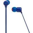 jbl in-ear-hoofdtelefoon tune 110bt blauw
