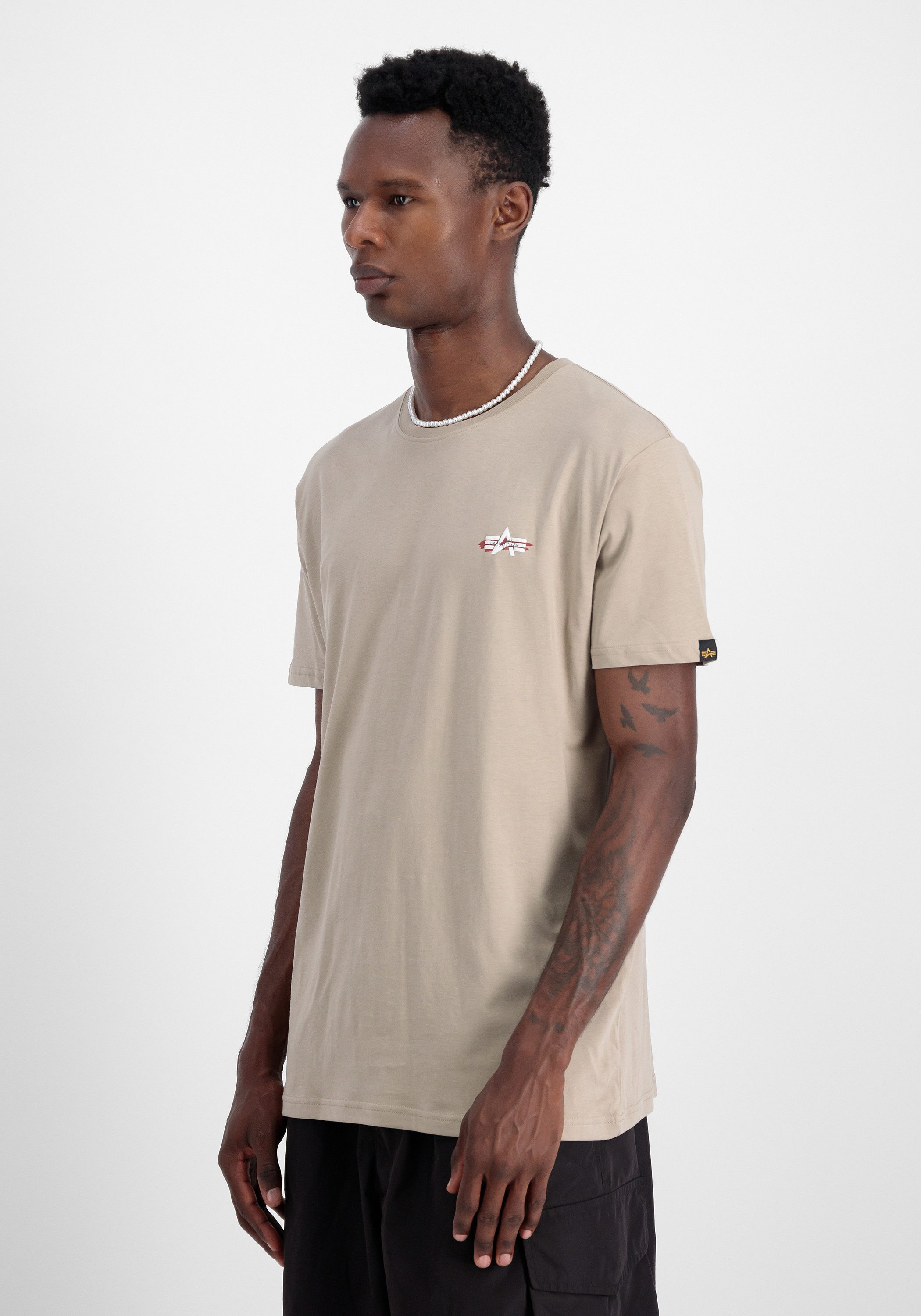 Alpha Industries T-shirt Alpha Industries Men - T-Shirts Signature Puff Print BP T