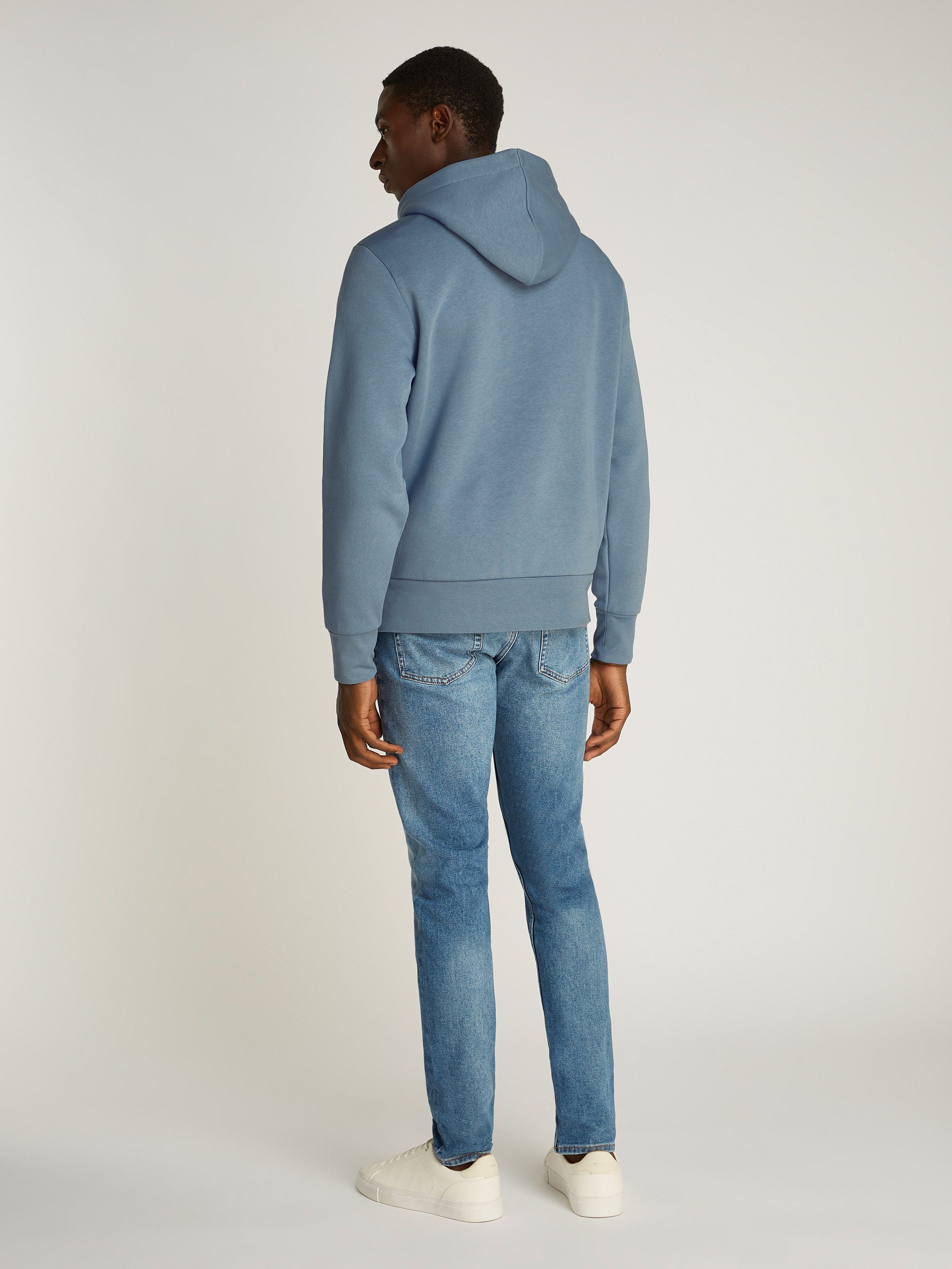 Calvin Klein Hoodie BOX STRIPED LOGO HOODIE