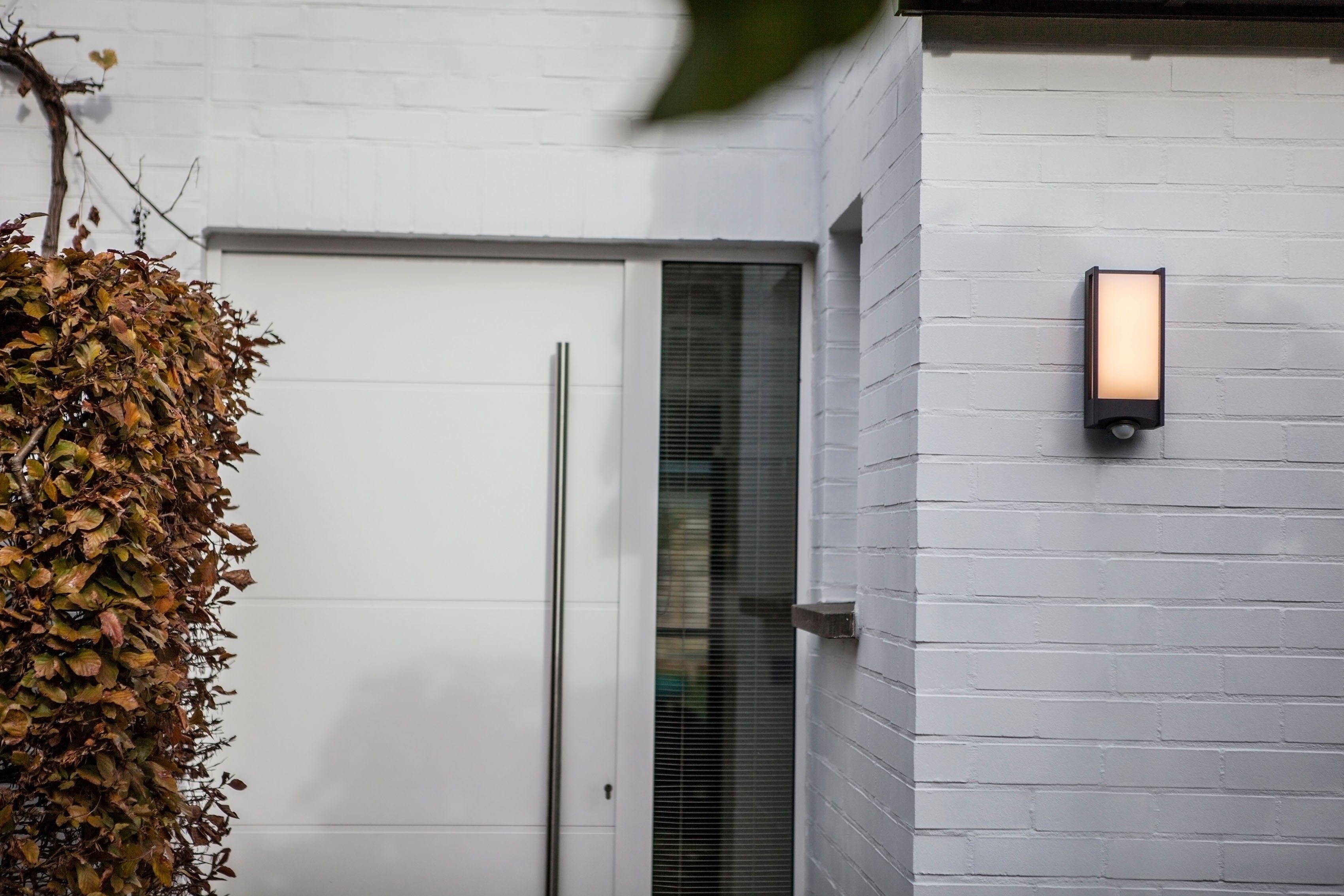 LUTEC Ledwandlamp voor buiten Qubo (1 stuk)