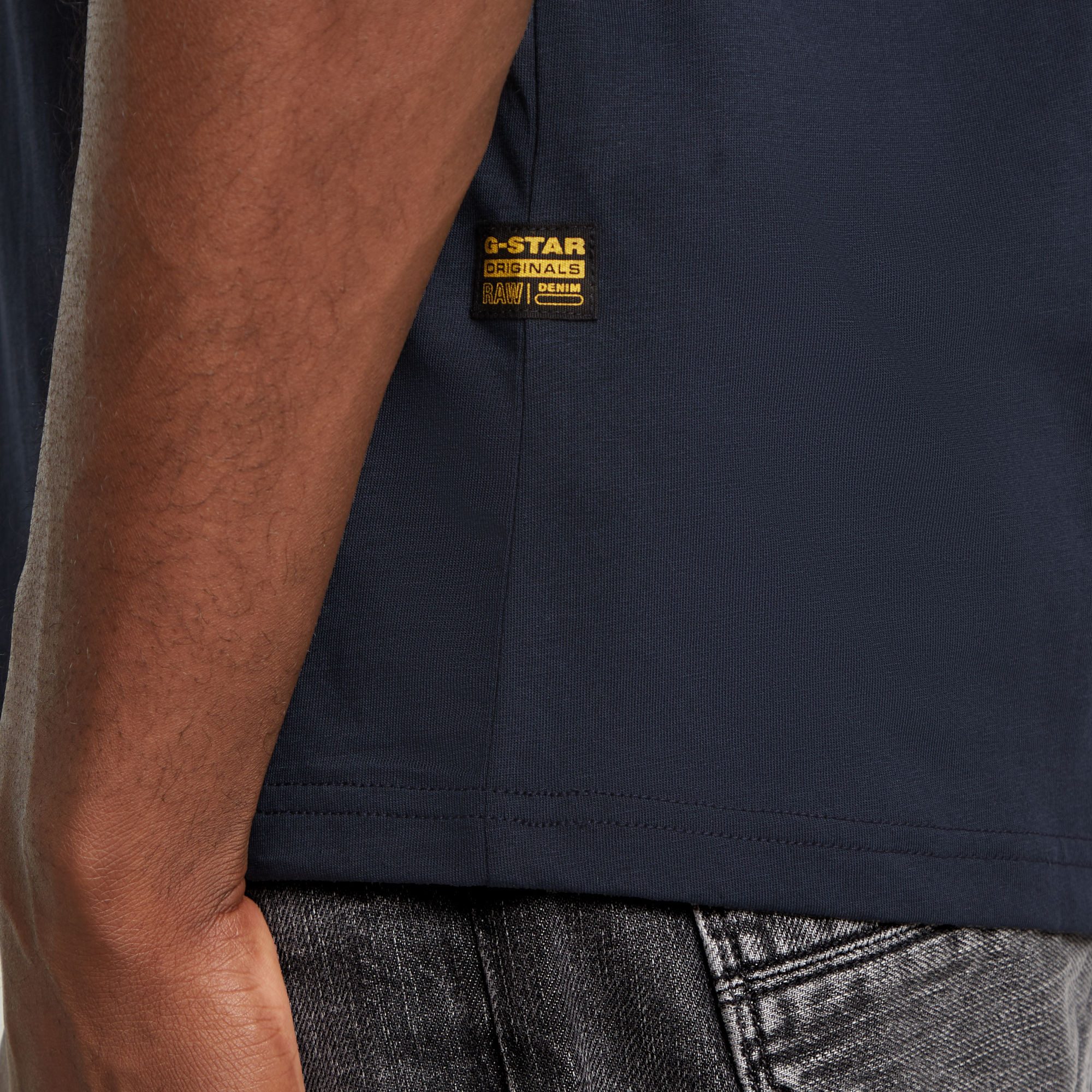 G-Star RAW T-shirt Vingerafdruk Burger