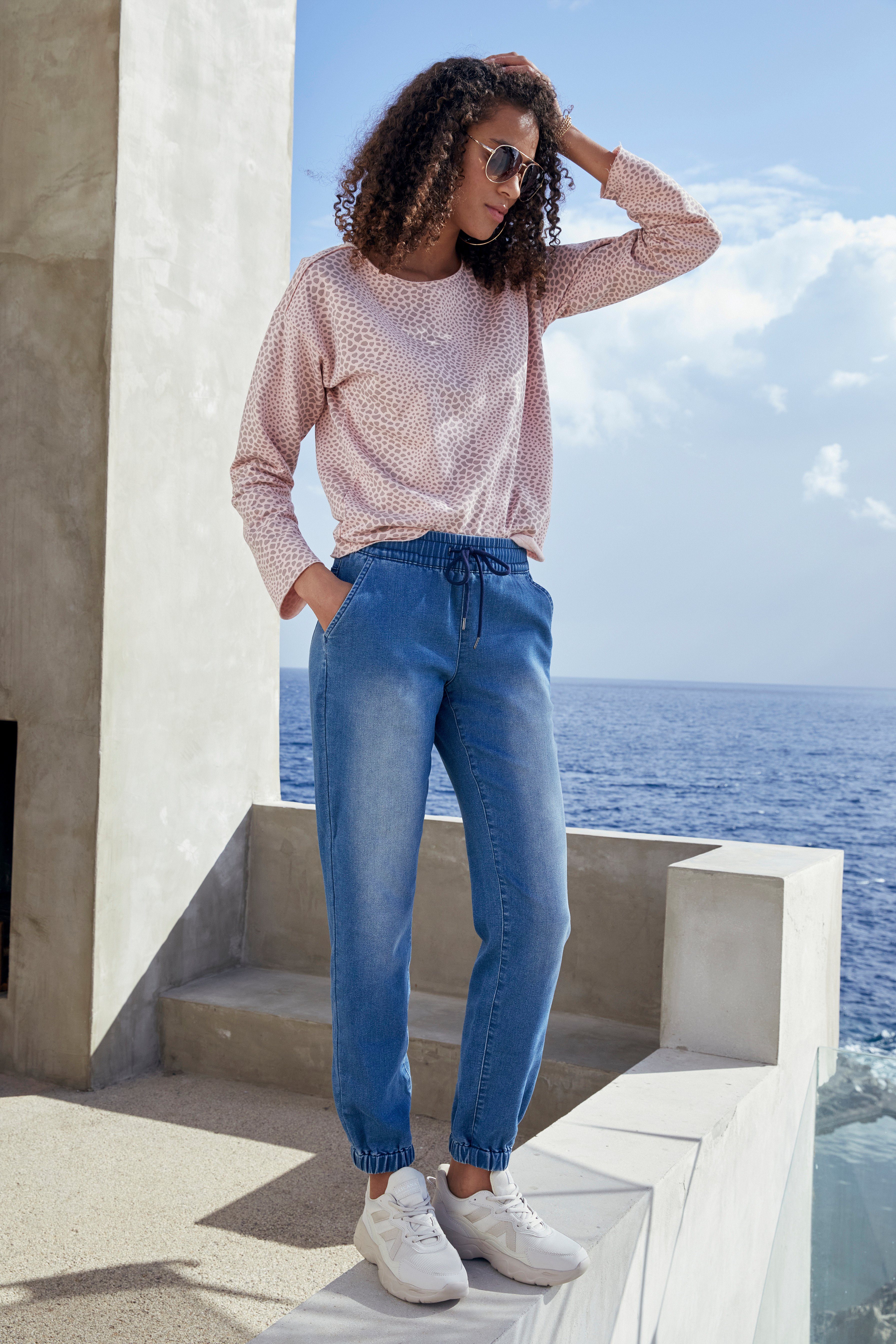 H.I.S Jogpants in jeans-look, loungeanzug