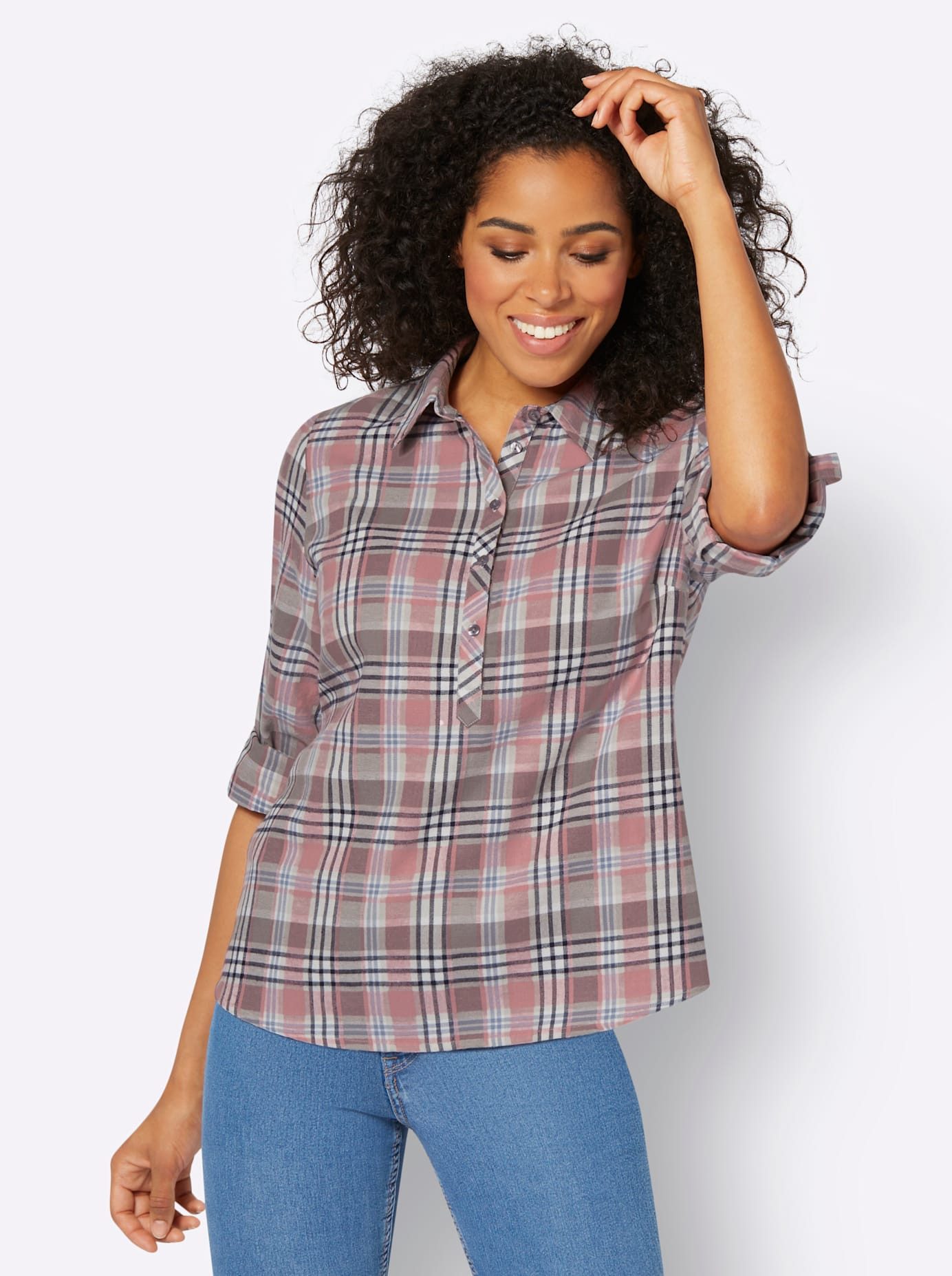 Casual Looks Flanellen blouse