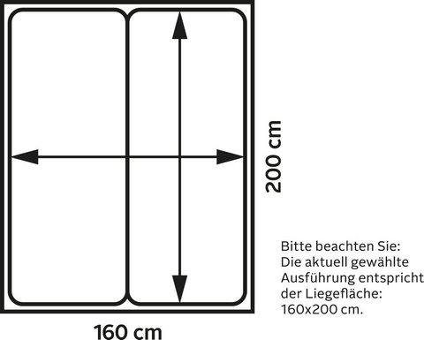 Guido Maria Kretschmer Home&Living Boxspring Chelles incl. koudschuim matrastopper, in 5 breedtes en 3 matrastypes