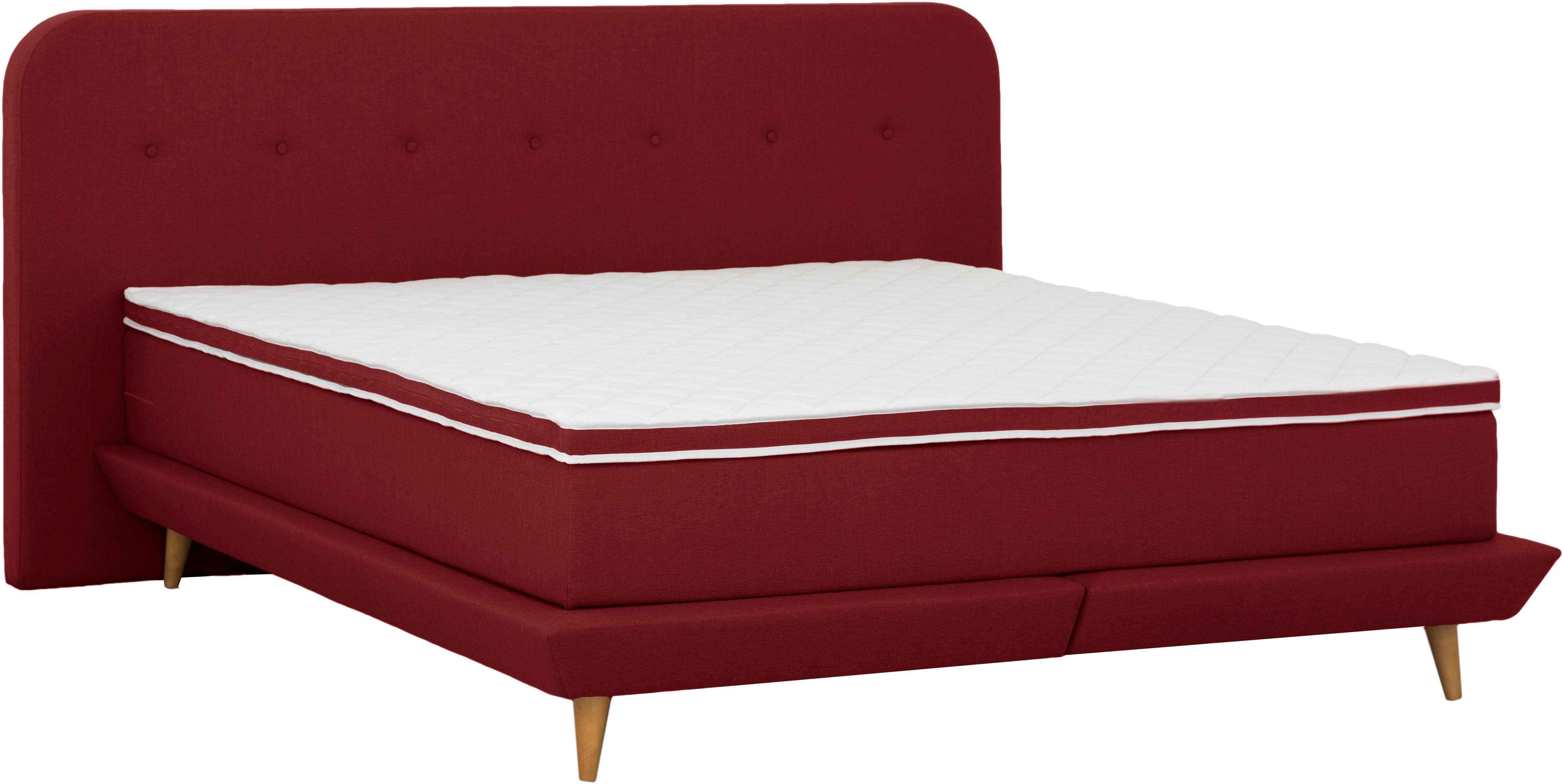 andas Boxspring Premium Stiksels met capitonnage, incl. topmatras