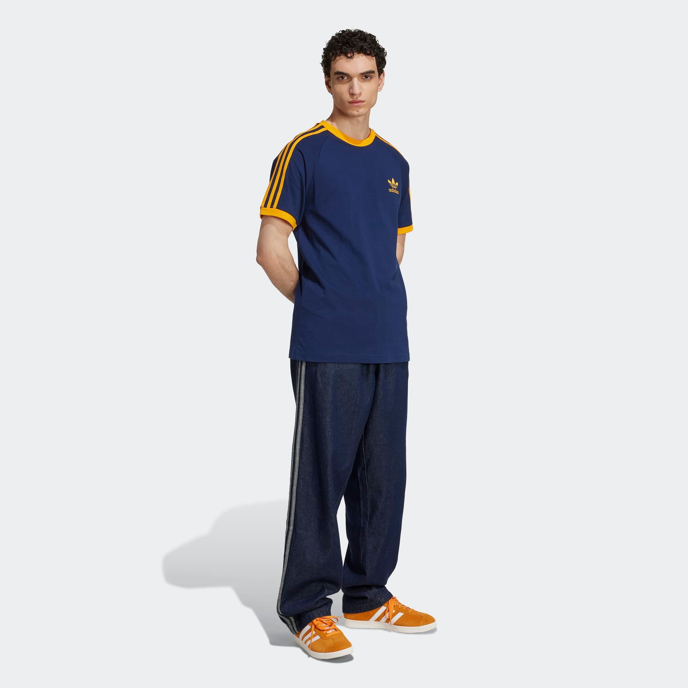 adidas Originals T-shirt 3-STRIPES TEE drie-strepen t-shirt