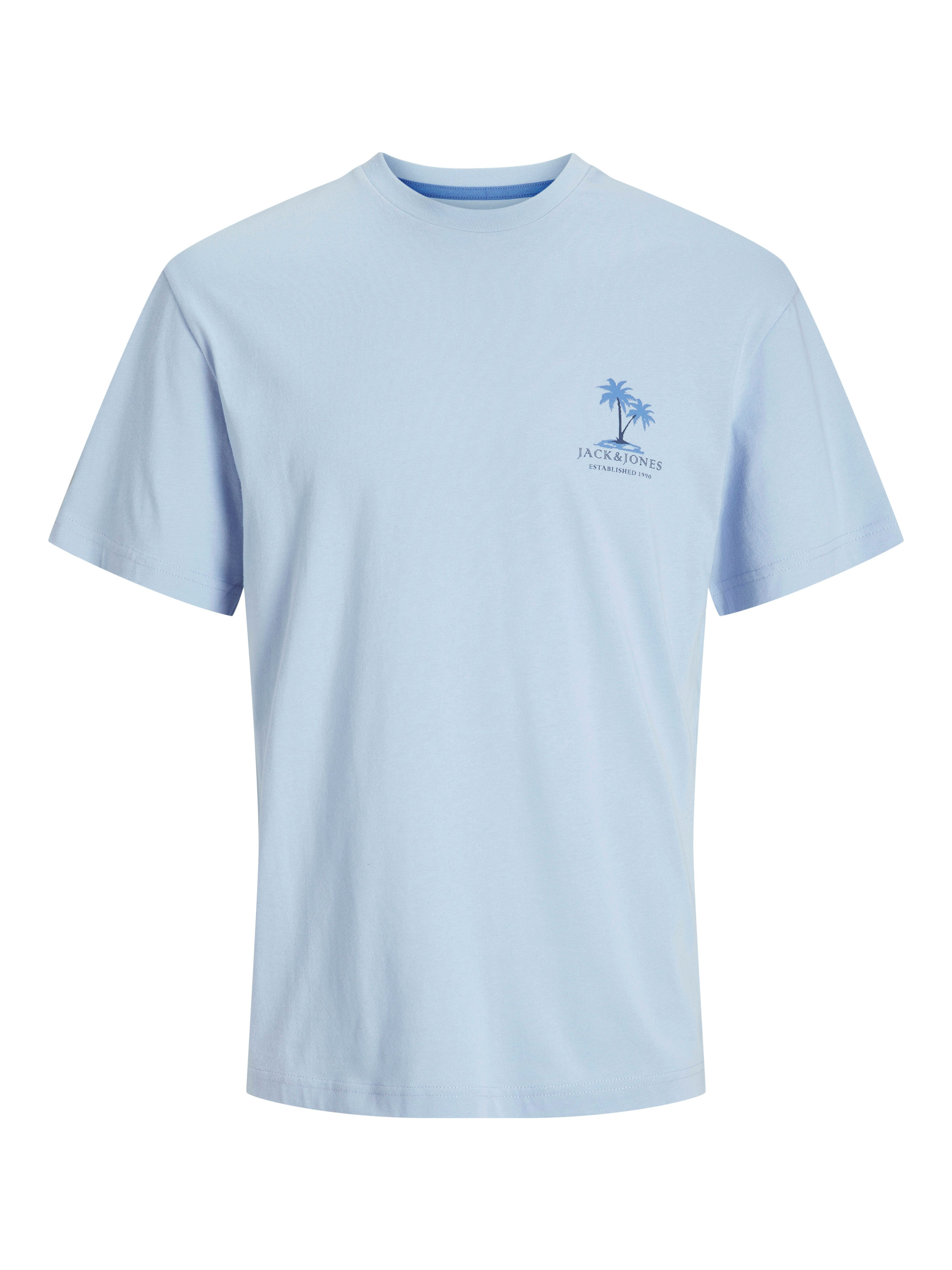 Jack & Jones Shirt met ronde hals JJSUMMER VIBES TEE SS CREW NECK LN