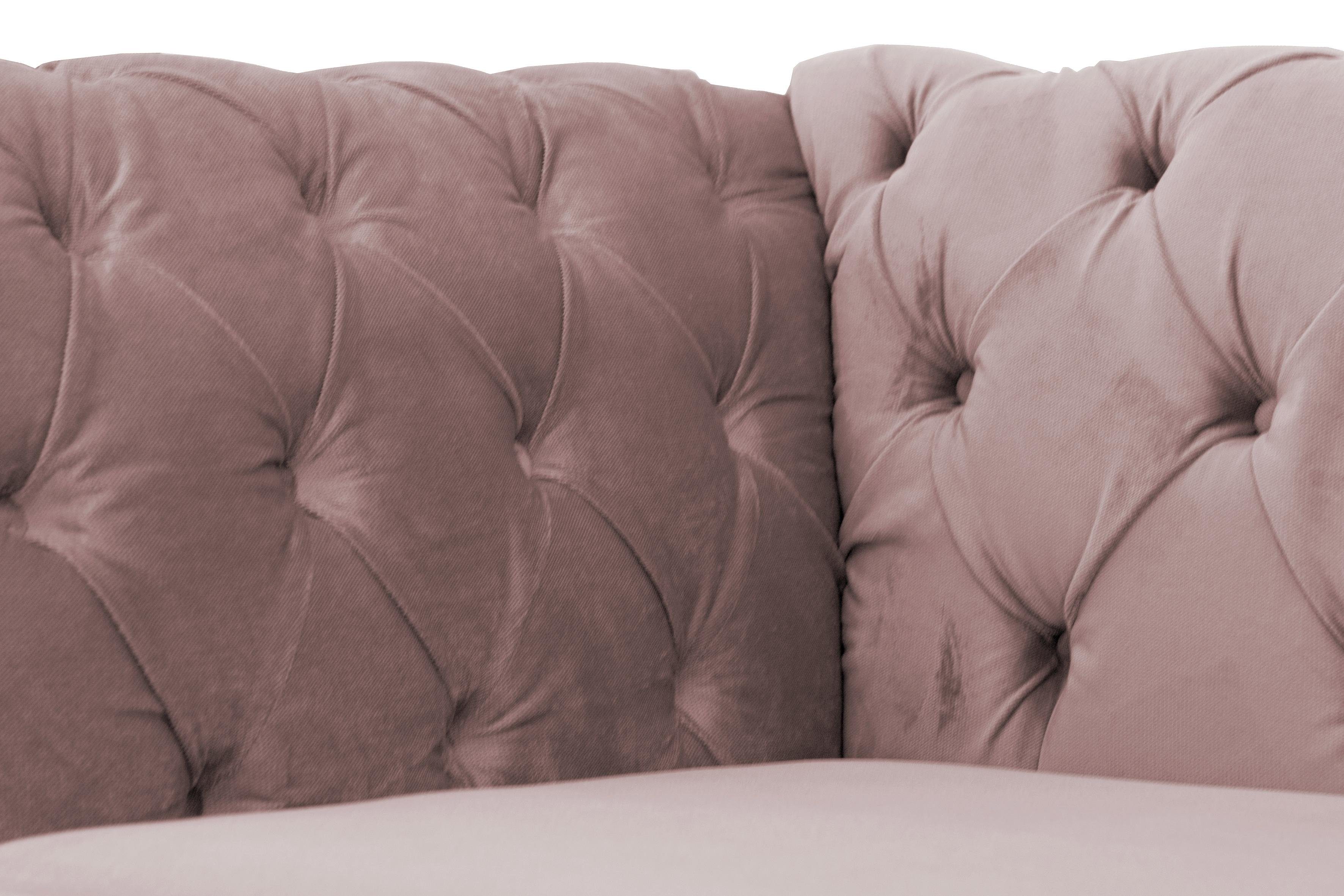Home affaire Fauteuil Newport moderne Chesterfield met capitonnage achter, opstaande naad en fijne armleuningen