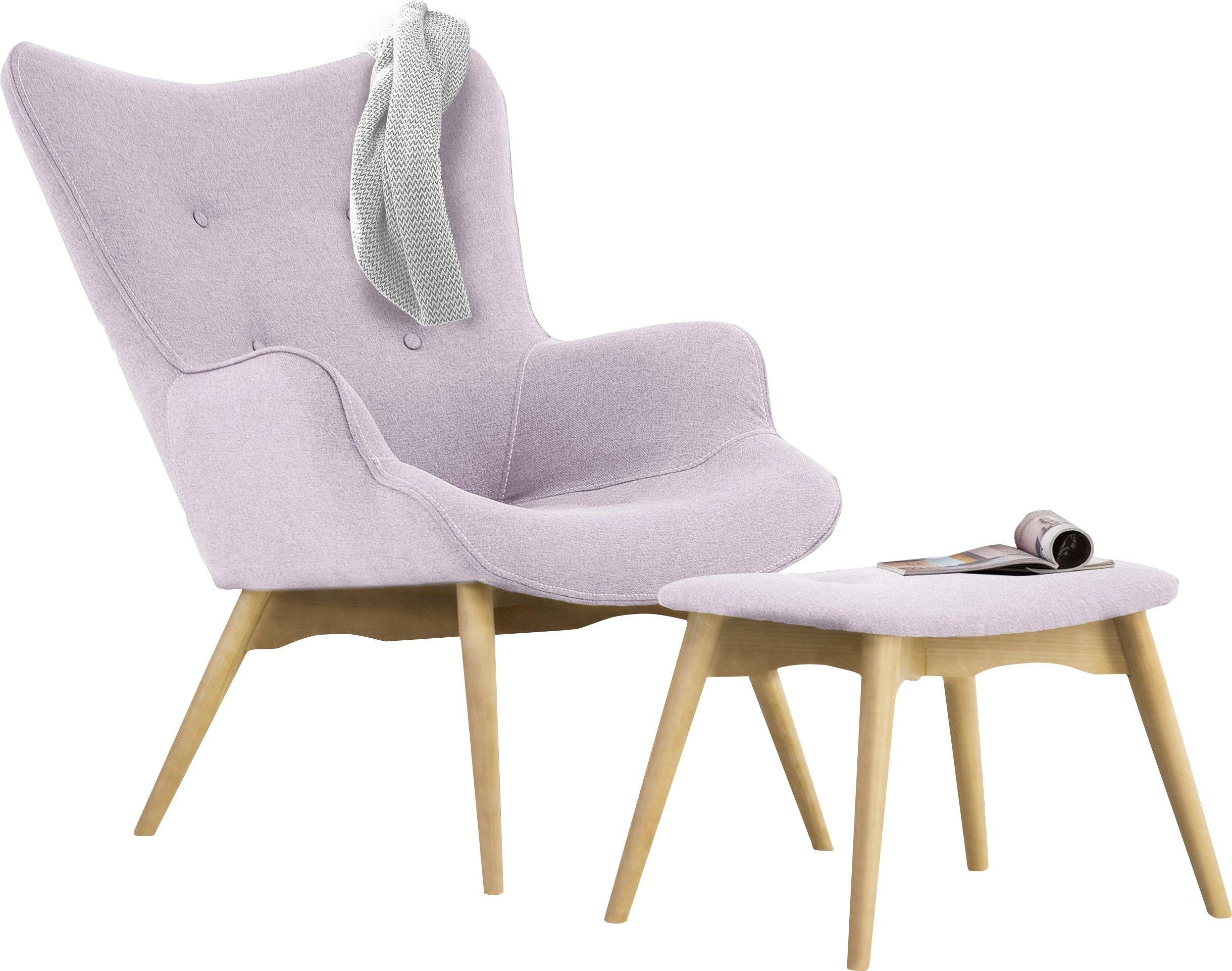 andas Fauteuil Egense naar keuze met of zonder hocker