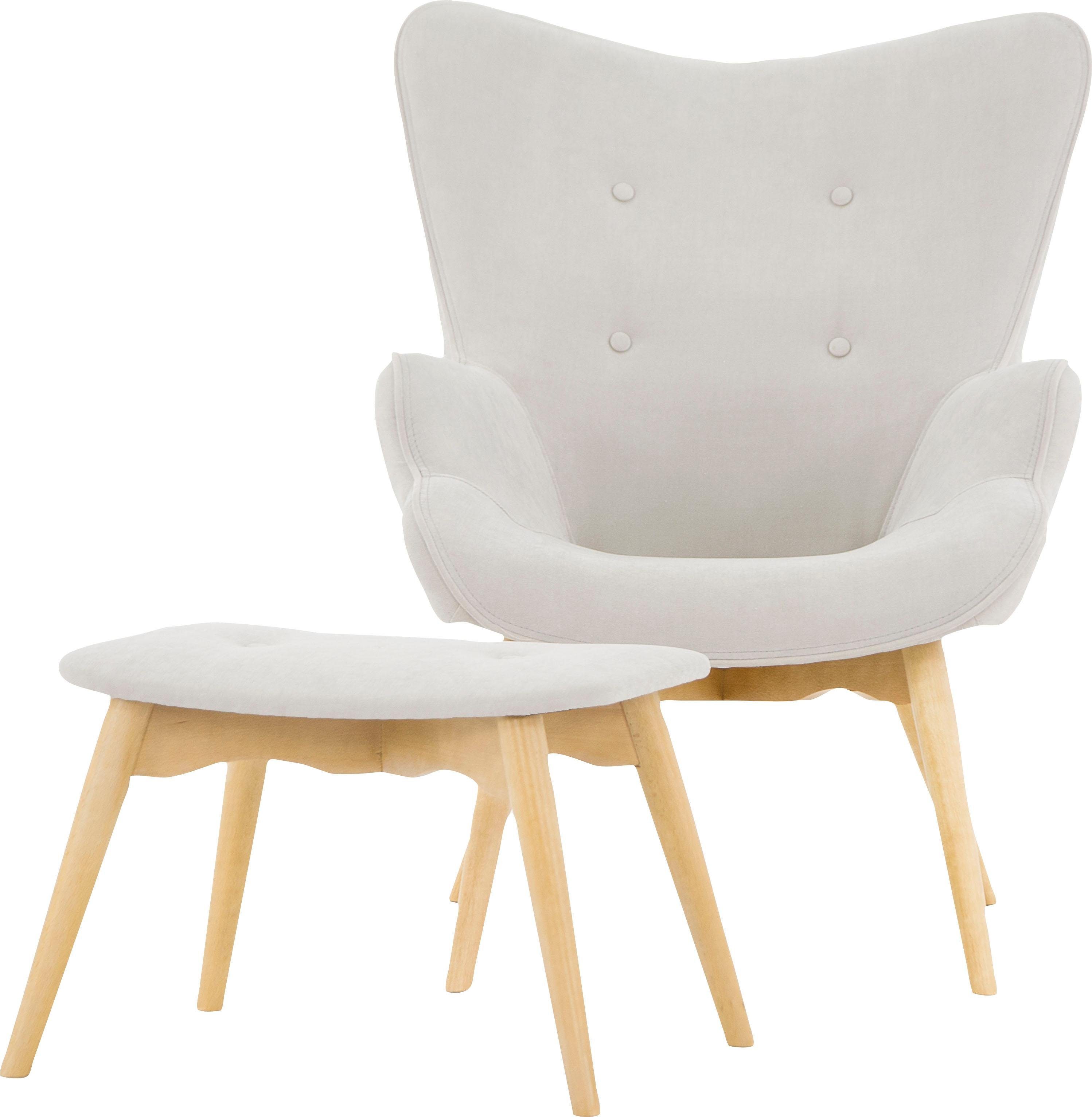 andas Fauteuil Egense naar keuze met of zonder hocker
