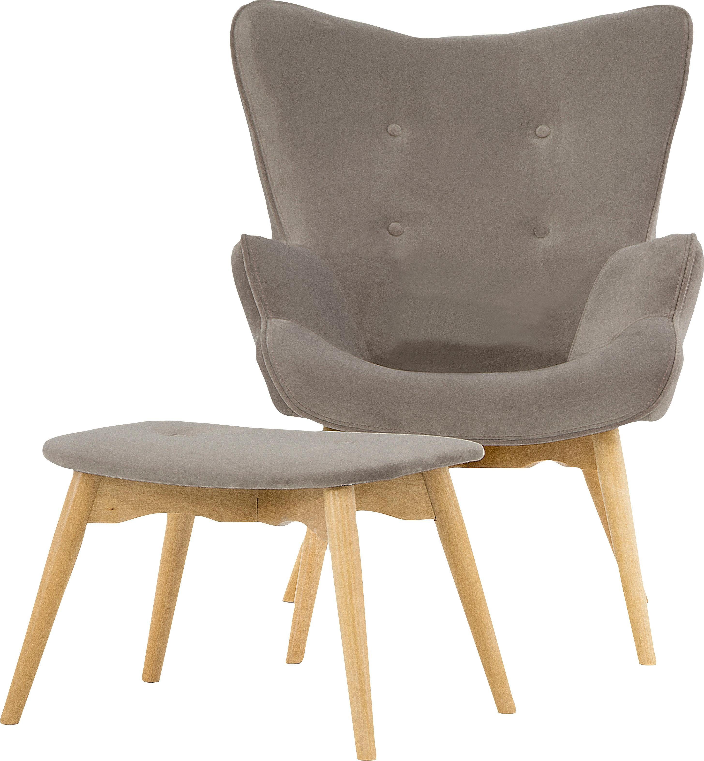 andas Fauteuil Egense naar keuze met of zonder hocker