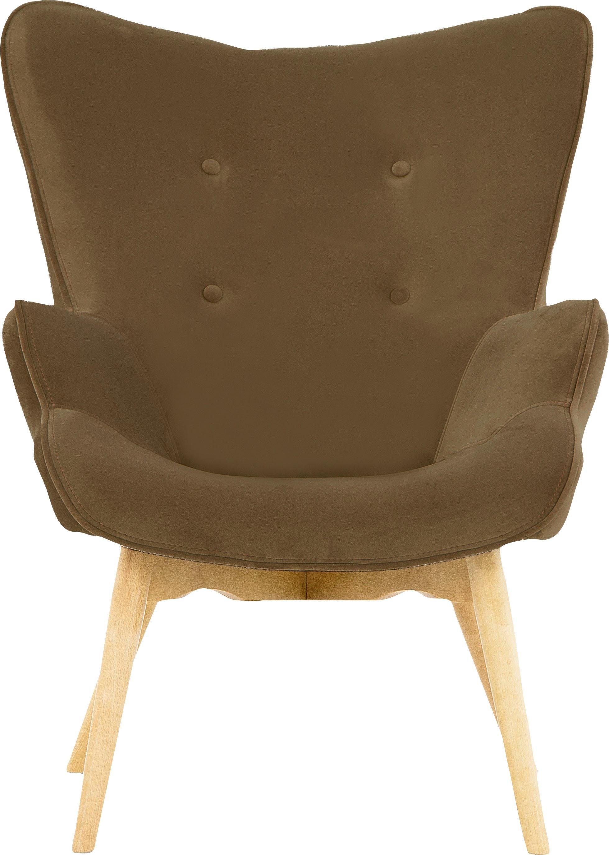 andas Fauteuil Egense naar keuze met of zonder hocker