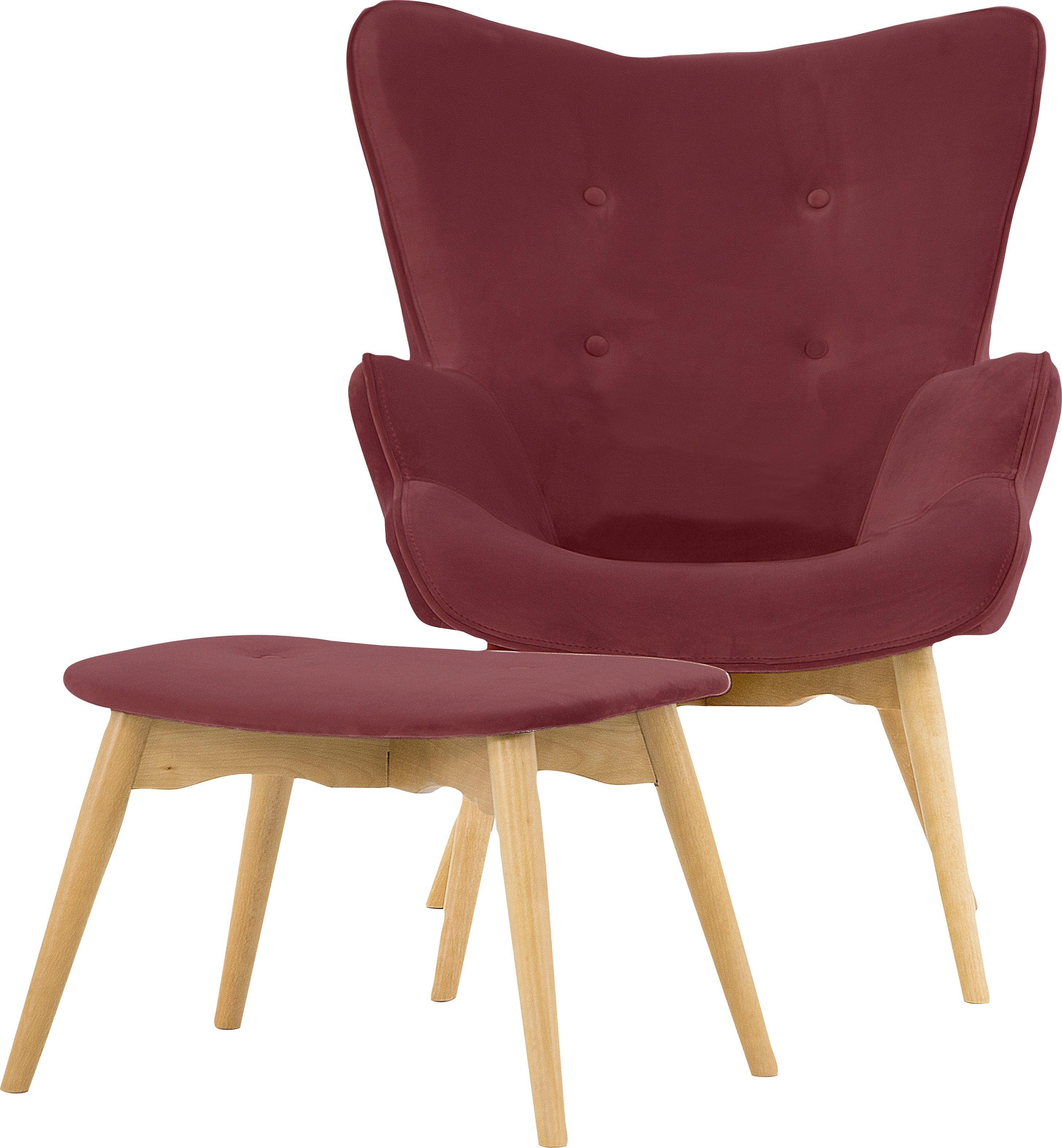 andas Fauteuil Egense naar keuze met of zonder hocker