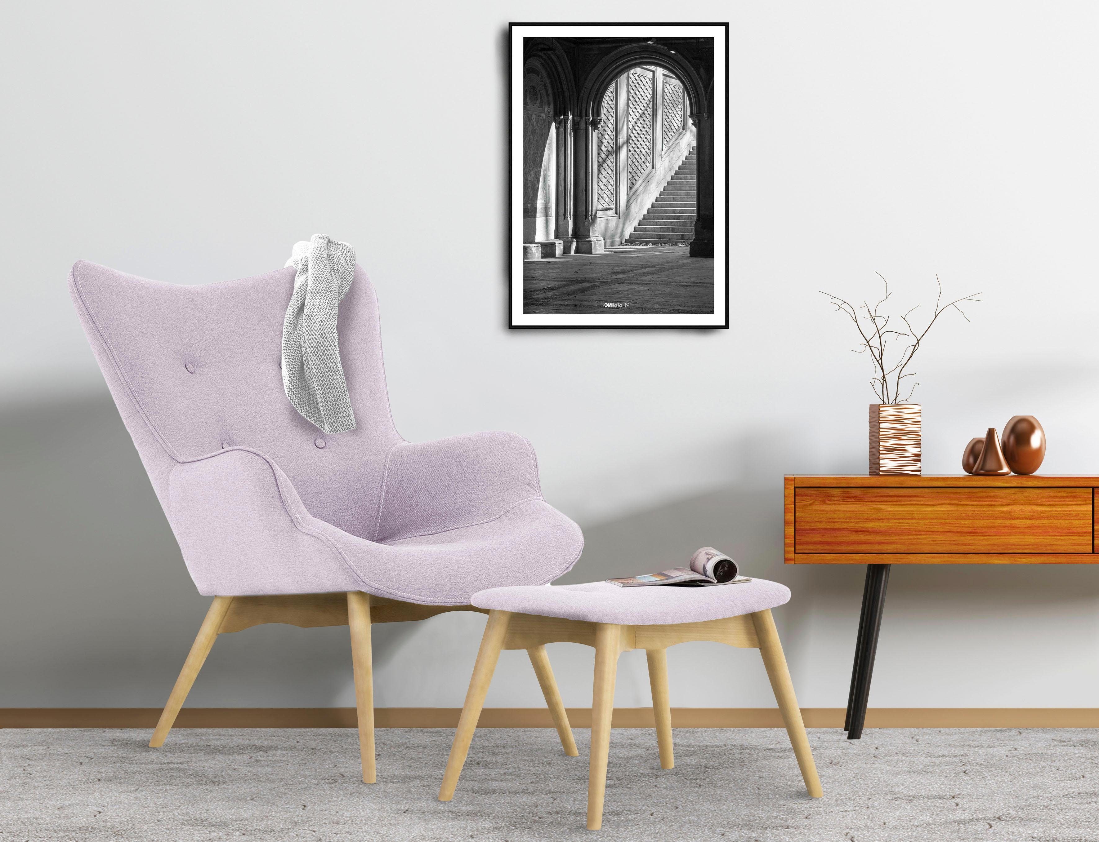 andas Fauteuil Egense naar keuze met of zonder hocker fauteuils roze