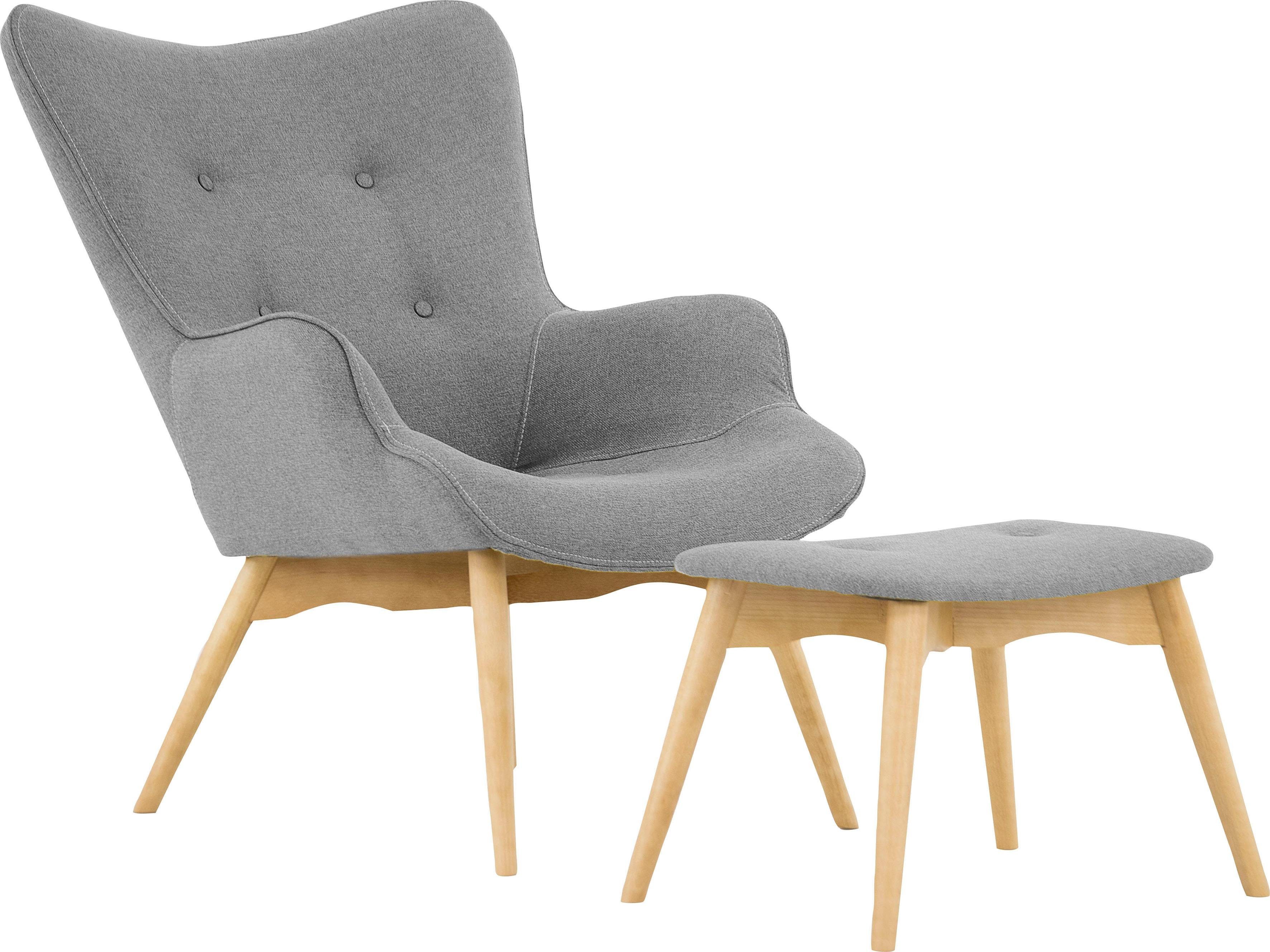 andas Fauteuil Egense naar keuze met of zonder hocker