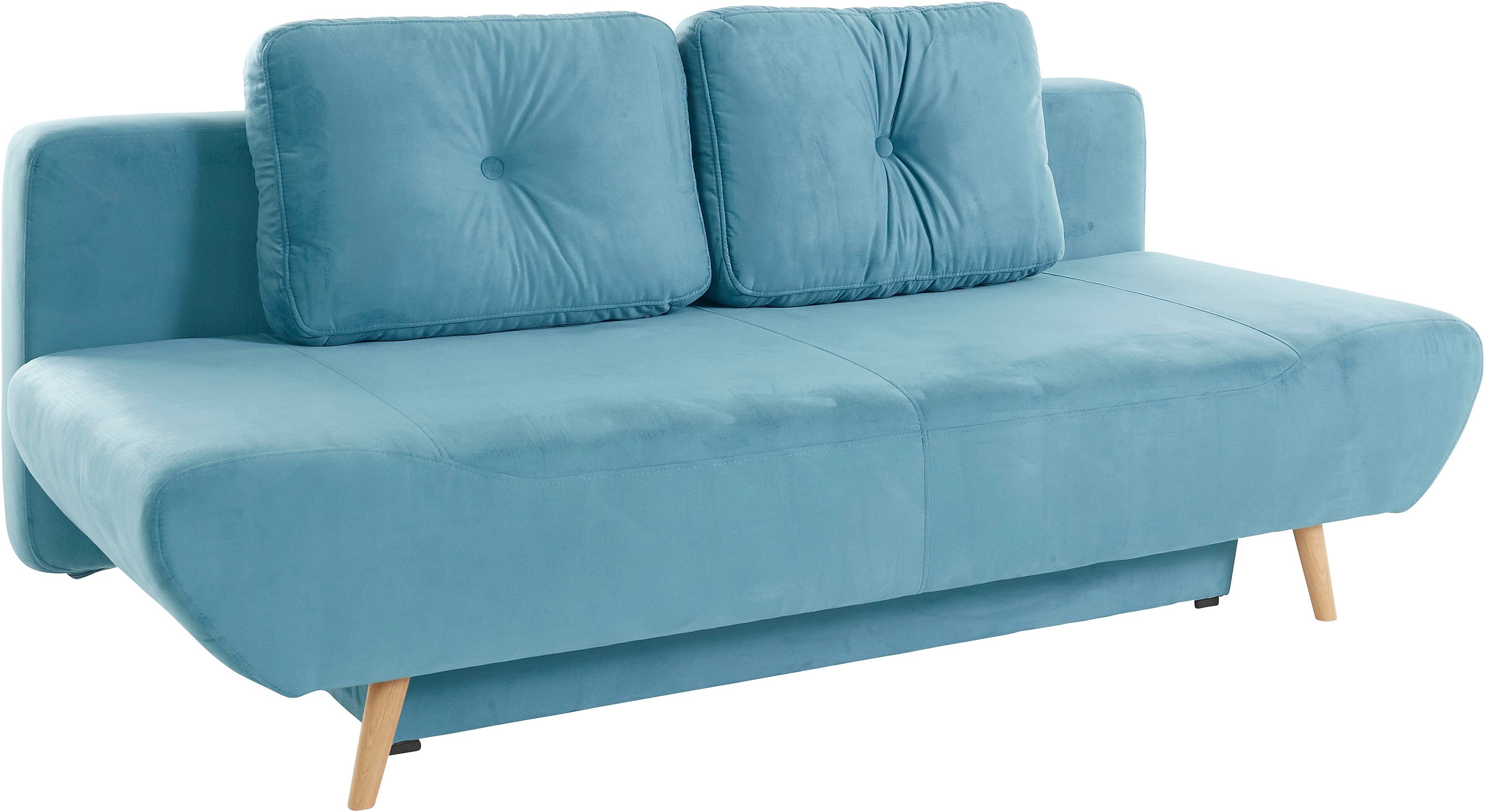 andas Slaapbank Segmon simpel in een comfortabel te bed veranderen, inclusief bedkist