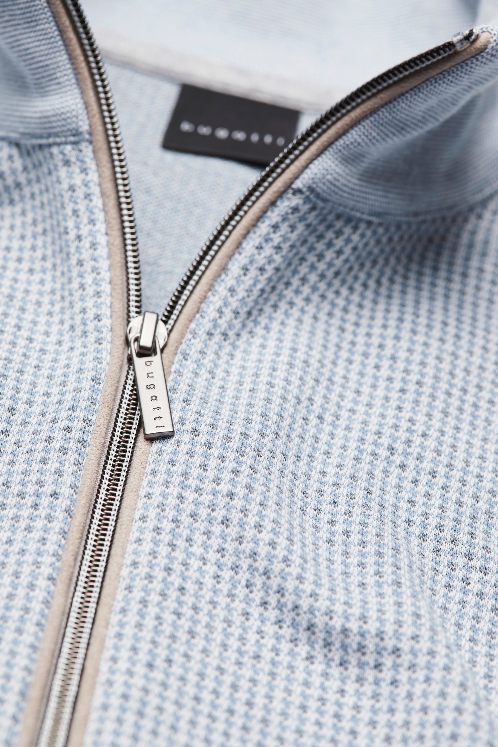 Bugatti Sweatshirt met opstaande kraag