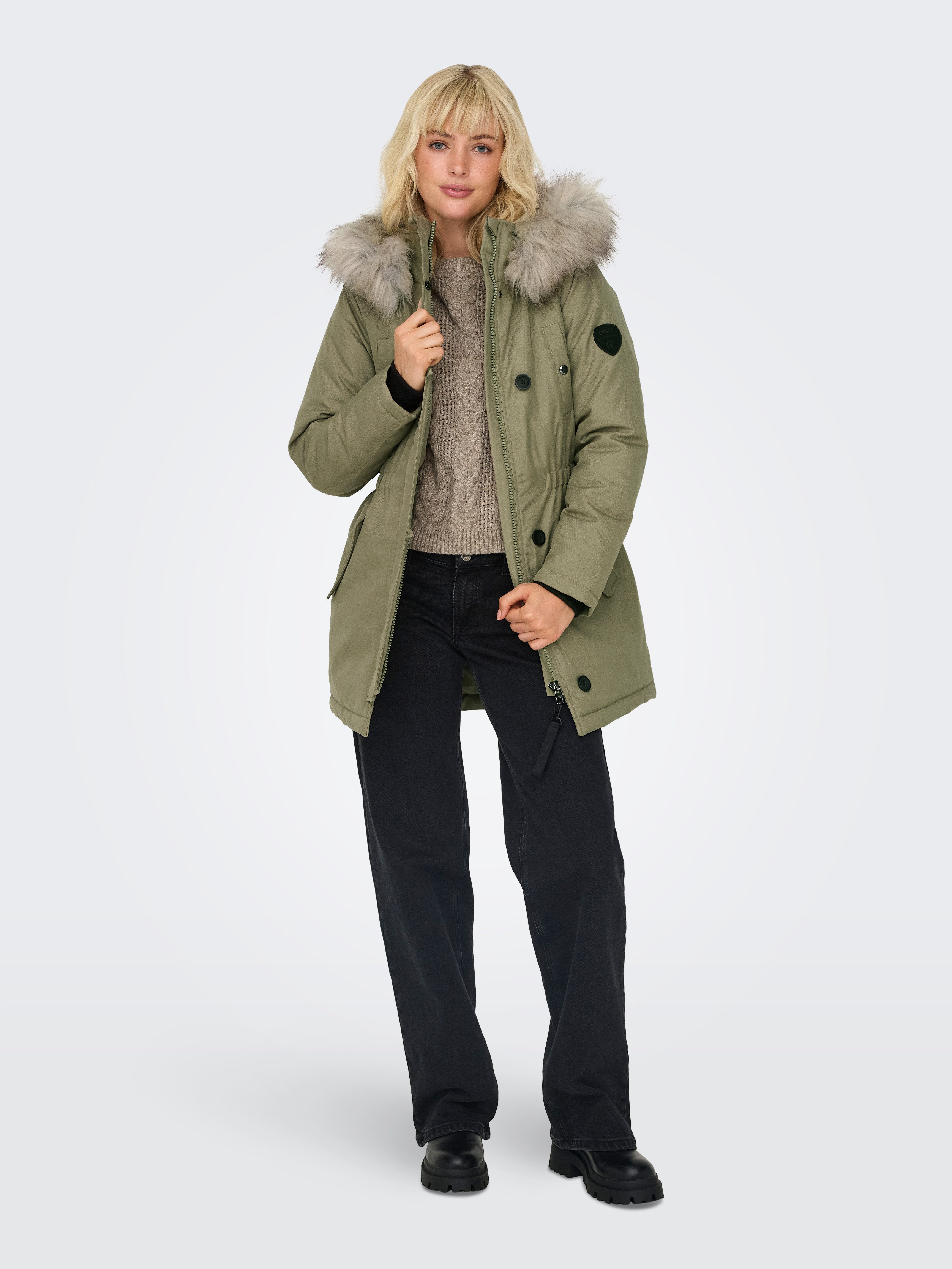 Only Parka ONLIRIS FUR WINTER PARKA LIFE CC OTW
