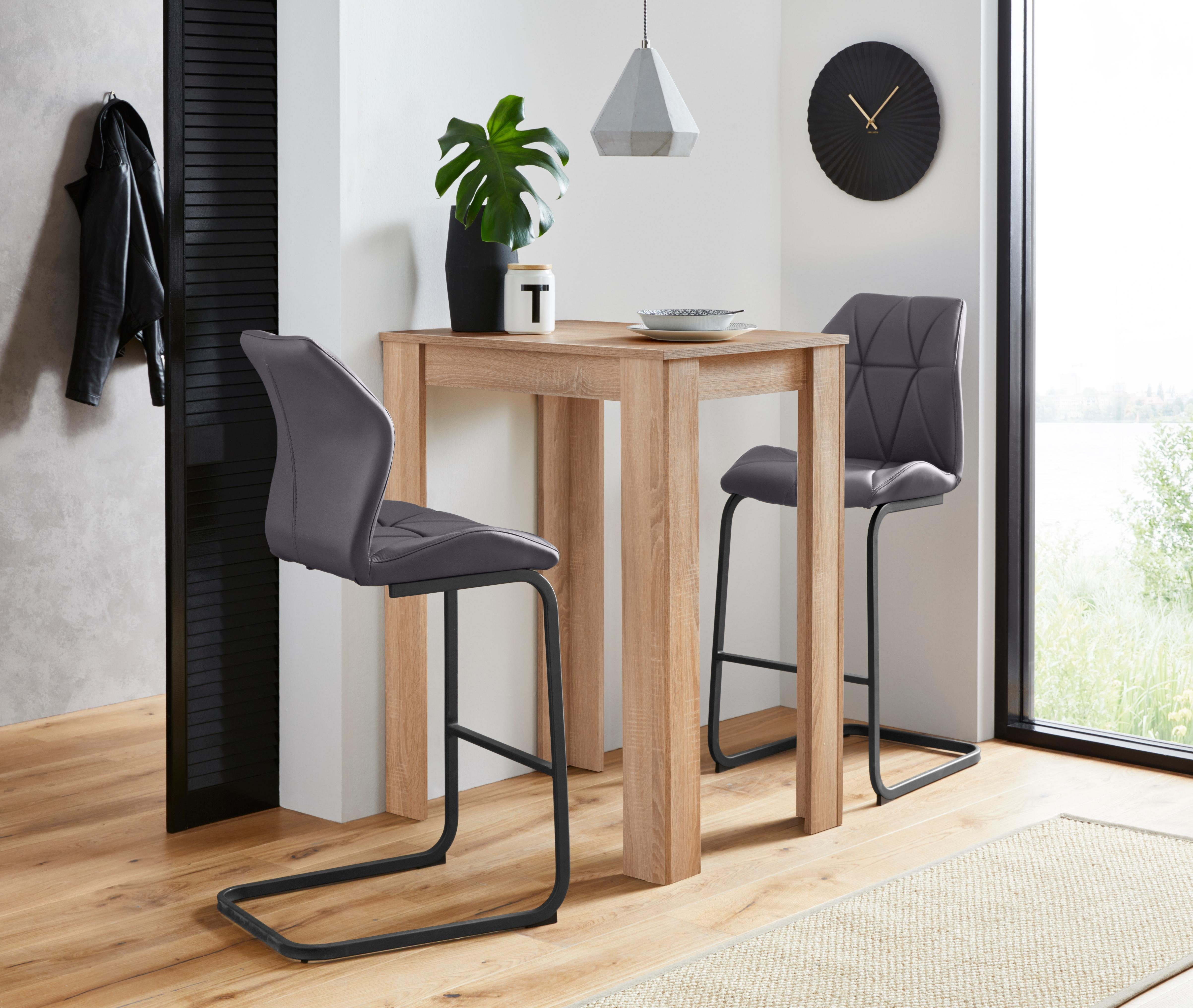 Homexperts Barkruk Indira Overtrekstof imitatieleer (2 stuks)