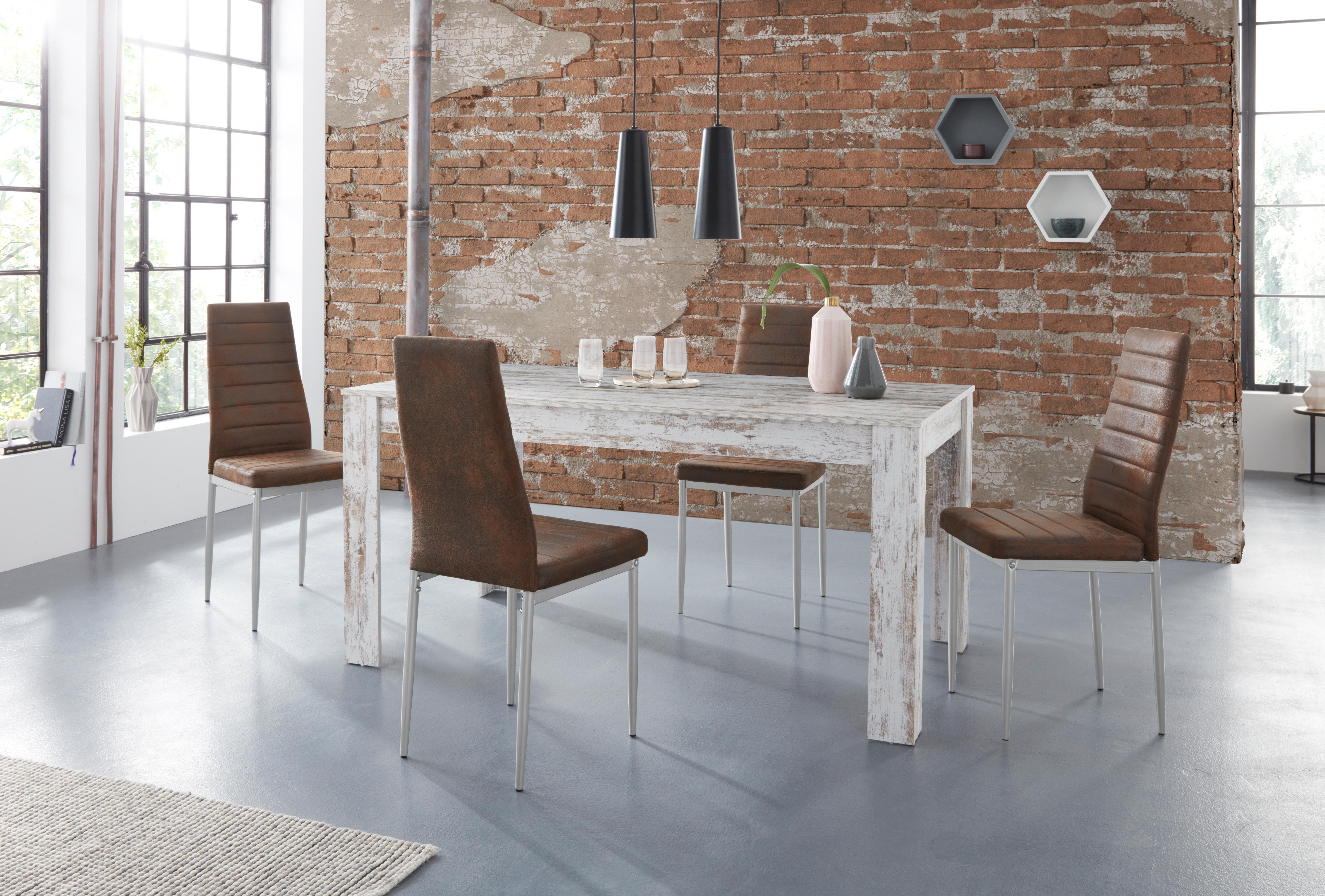 INOSIGN Eettafel Meigh, TOPSELLER! van houtmateriaal, breedte 160 cm
