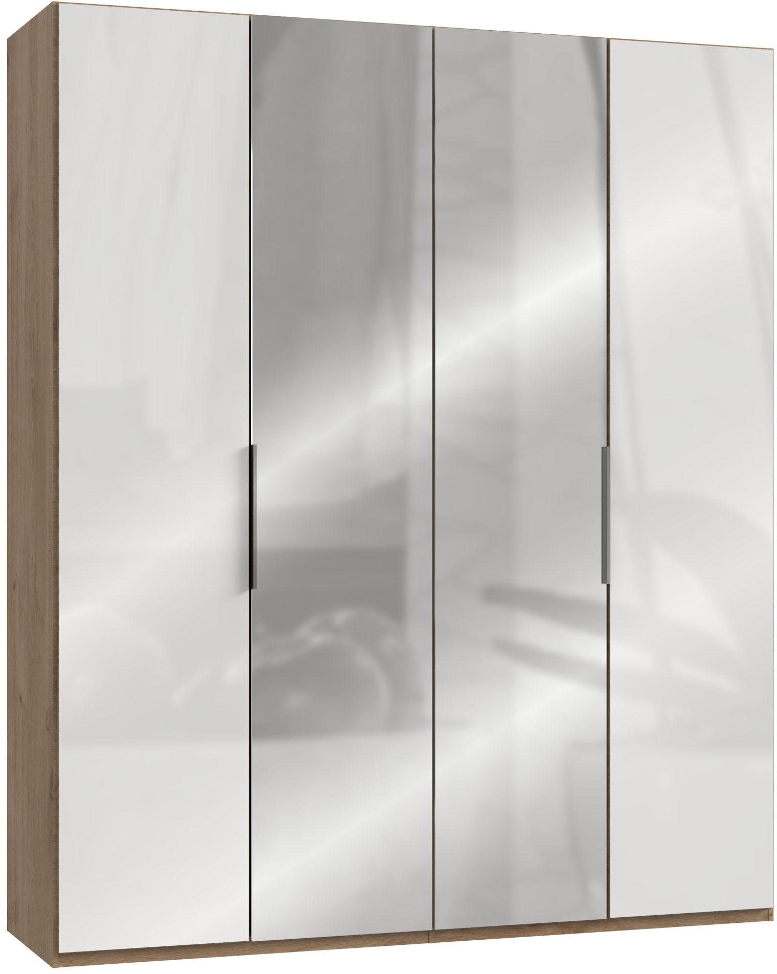 Wimex Kledingkast Level by fresh to go met glas- en spiegeldeuren
