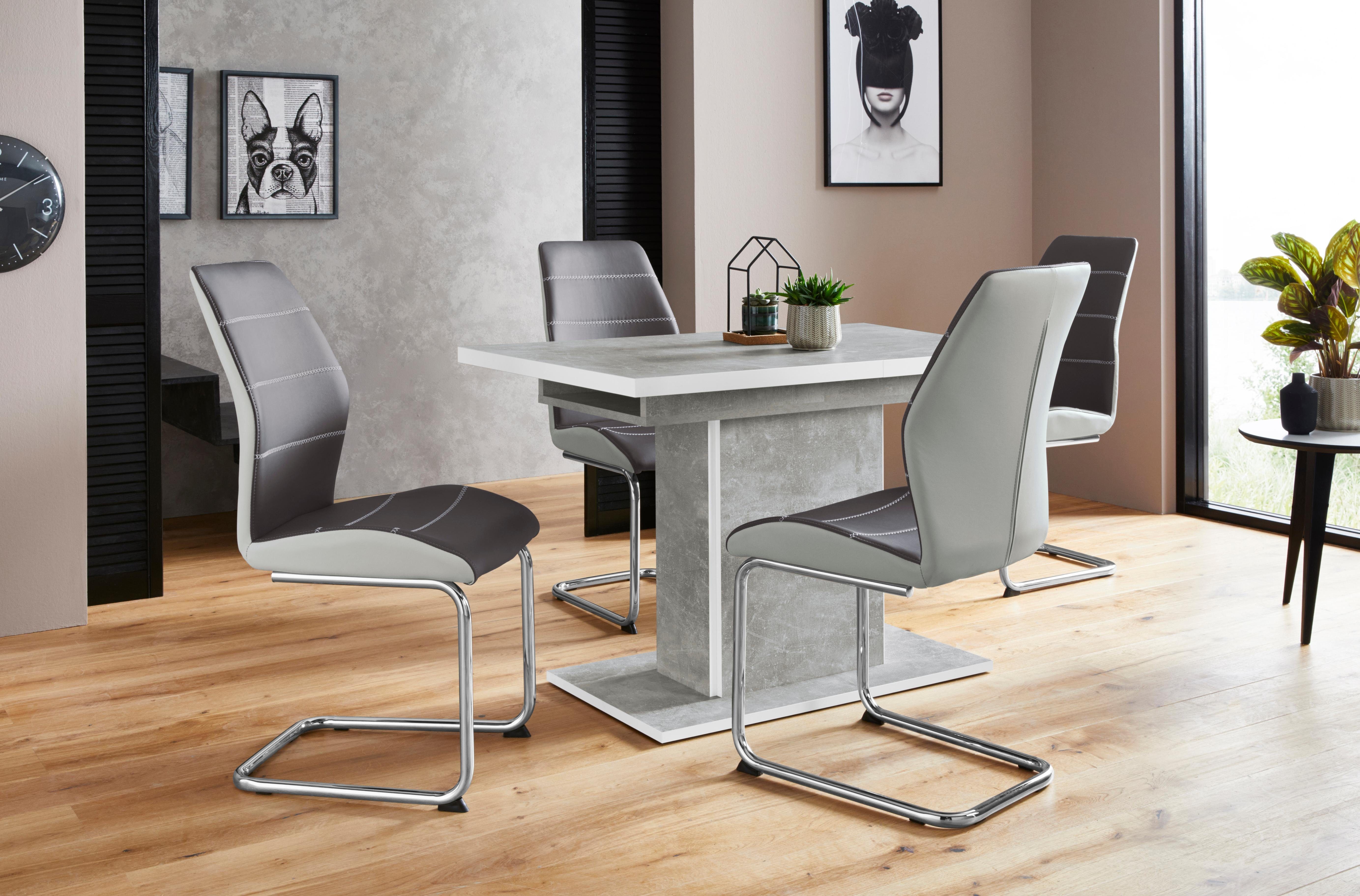 HELA Eettafel Alice uittrekbaar, breedte 120-160 cm