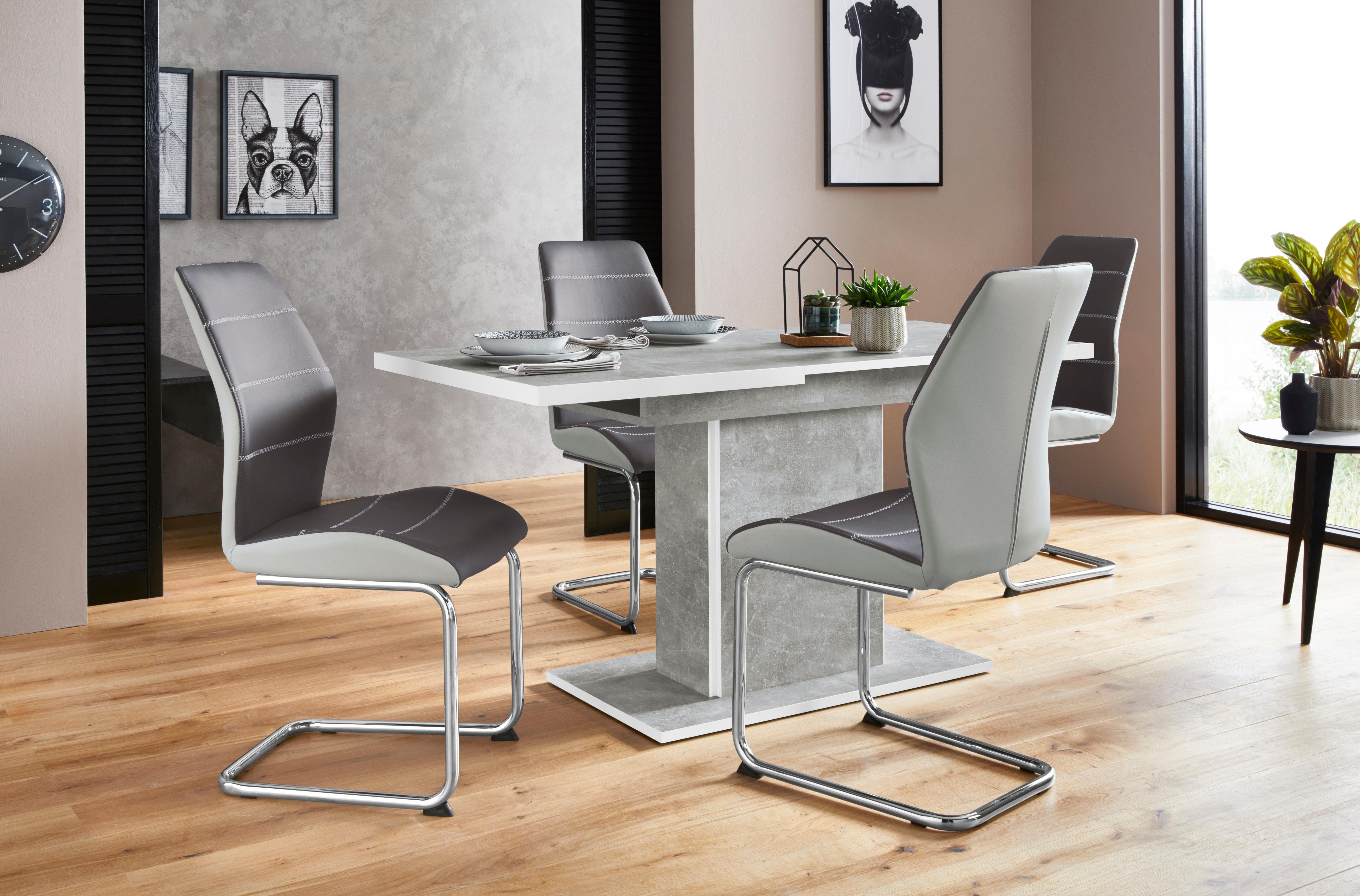 HELA Eettafel Alice uittrekbaar, breedte 120-160 cm