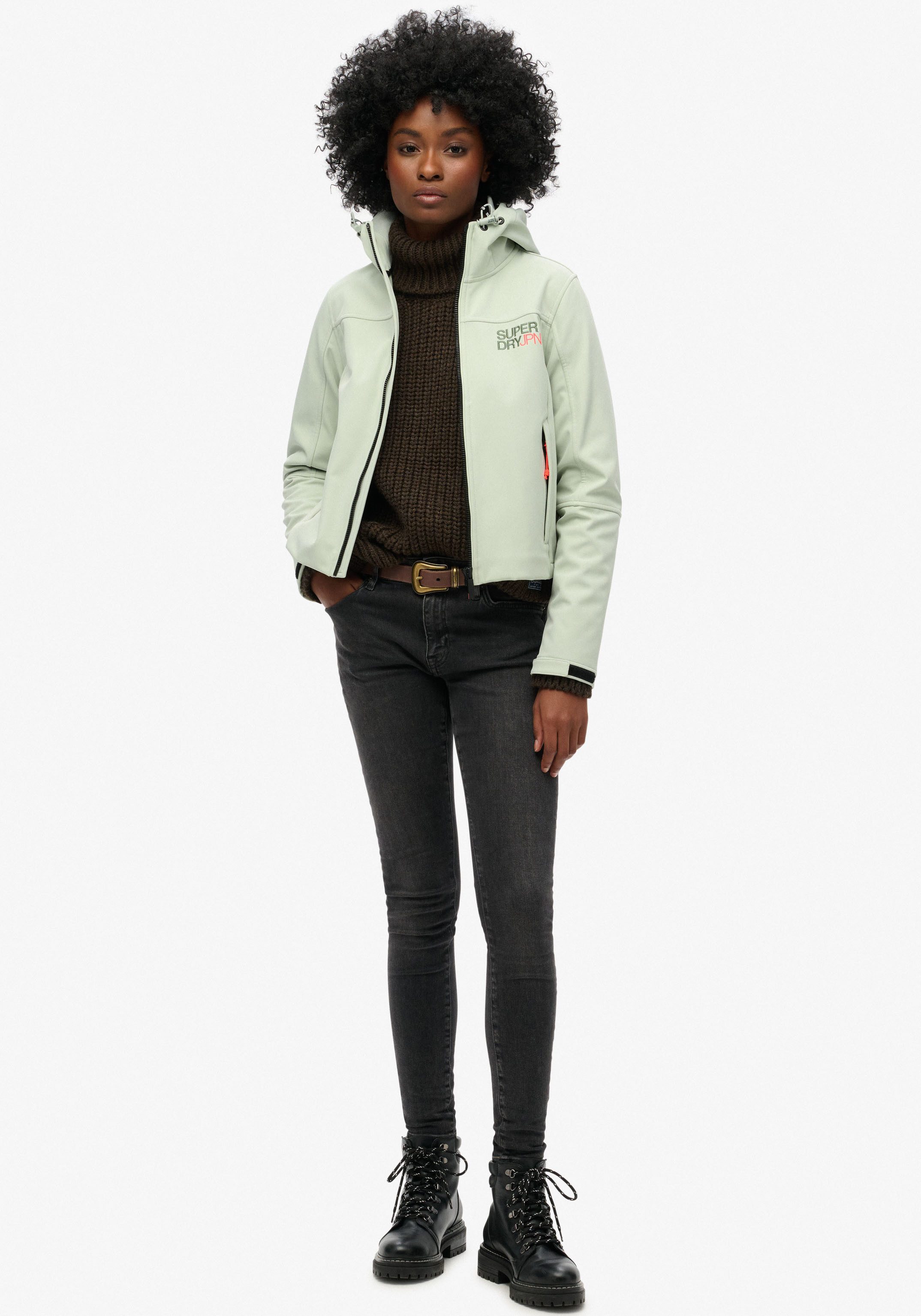 Superdry Outdoorjack HOODED SOFT SHELL TREKKER JKT