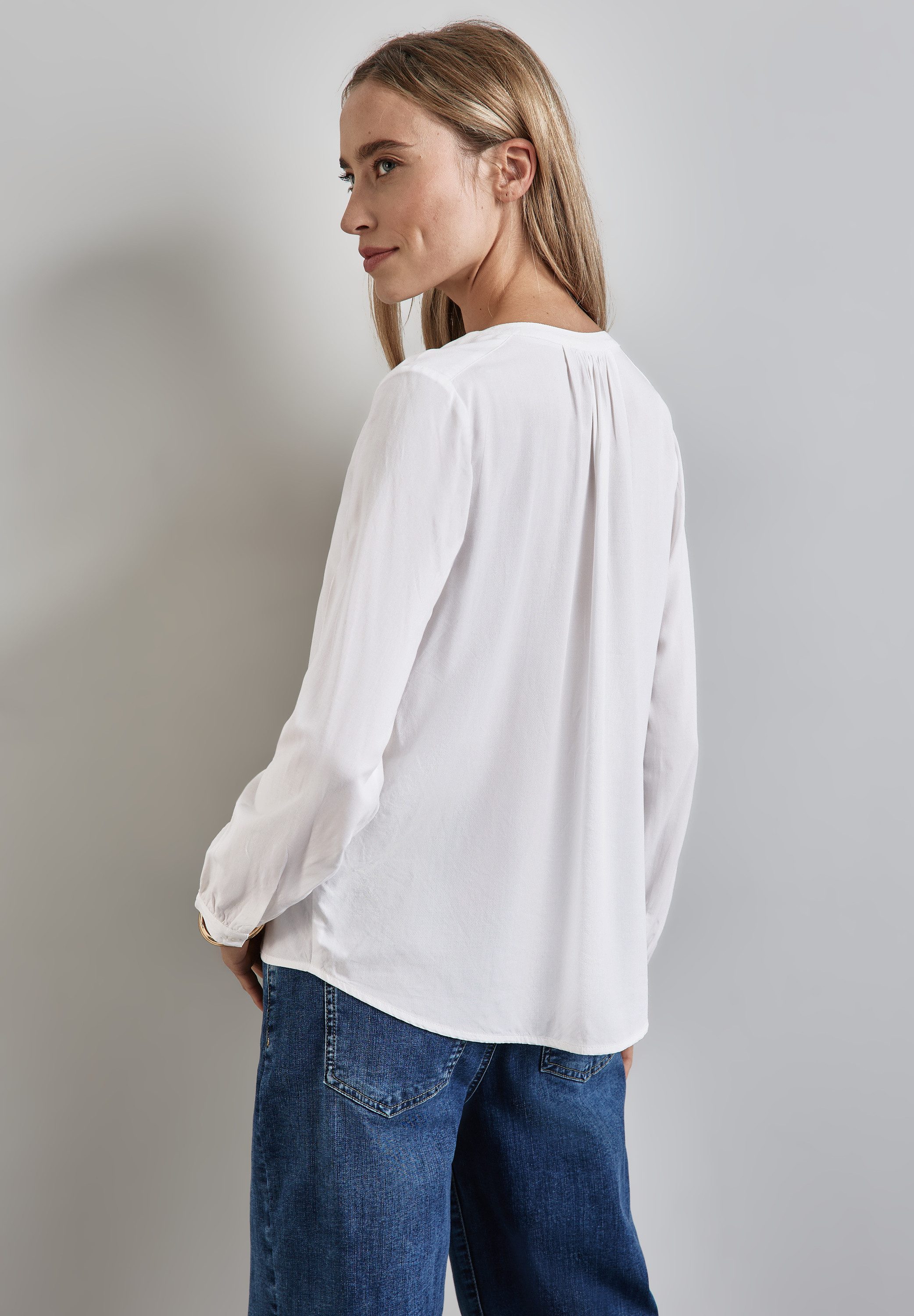 STREET ONE Blouse met lange mouwen in tuniekstijl