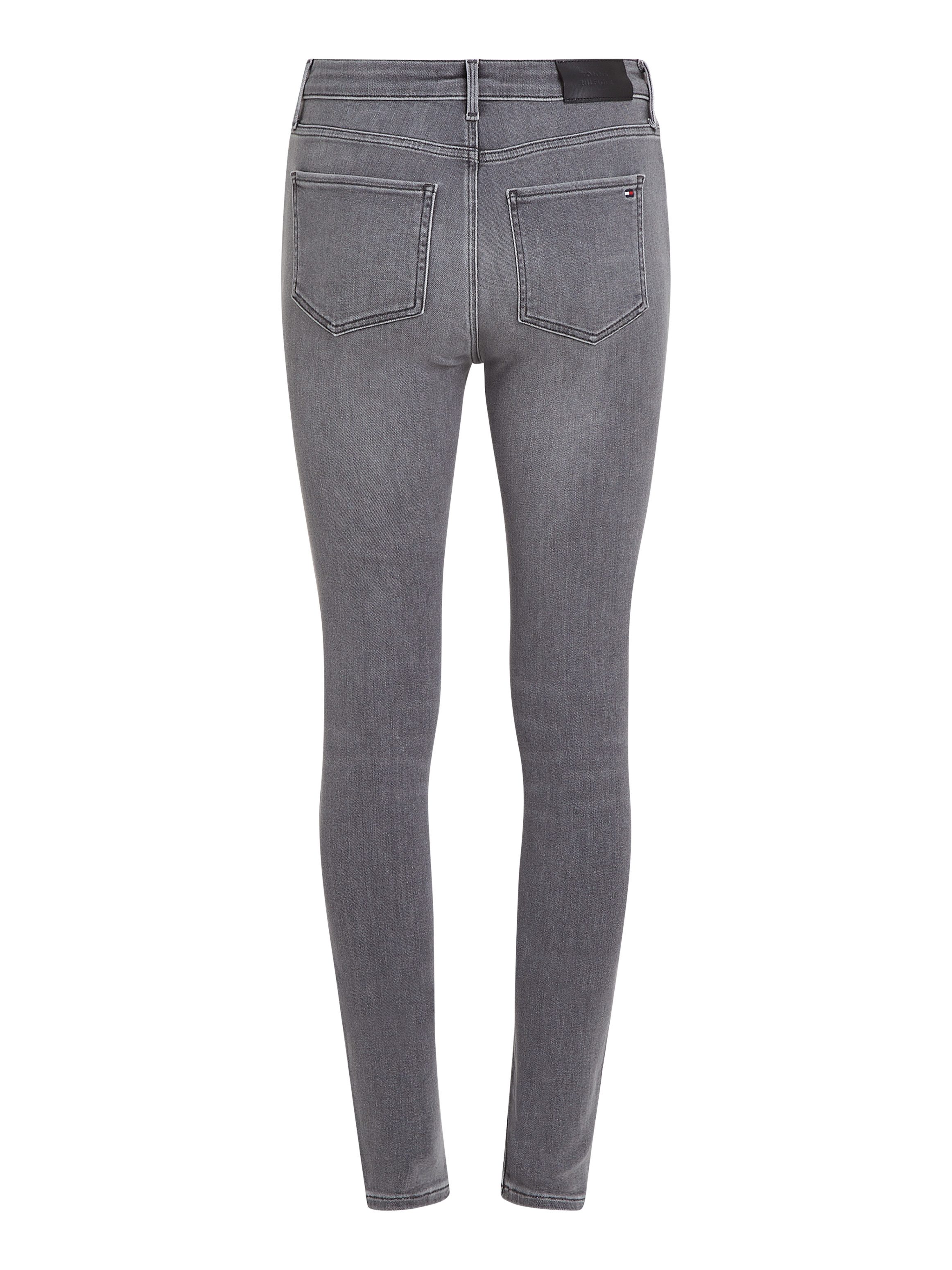 Tommy Hilfiger Skinny fit jeans HARLEM U SKINNY HW CAL met logo-badge