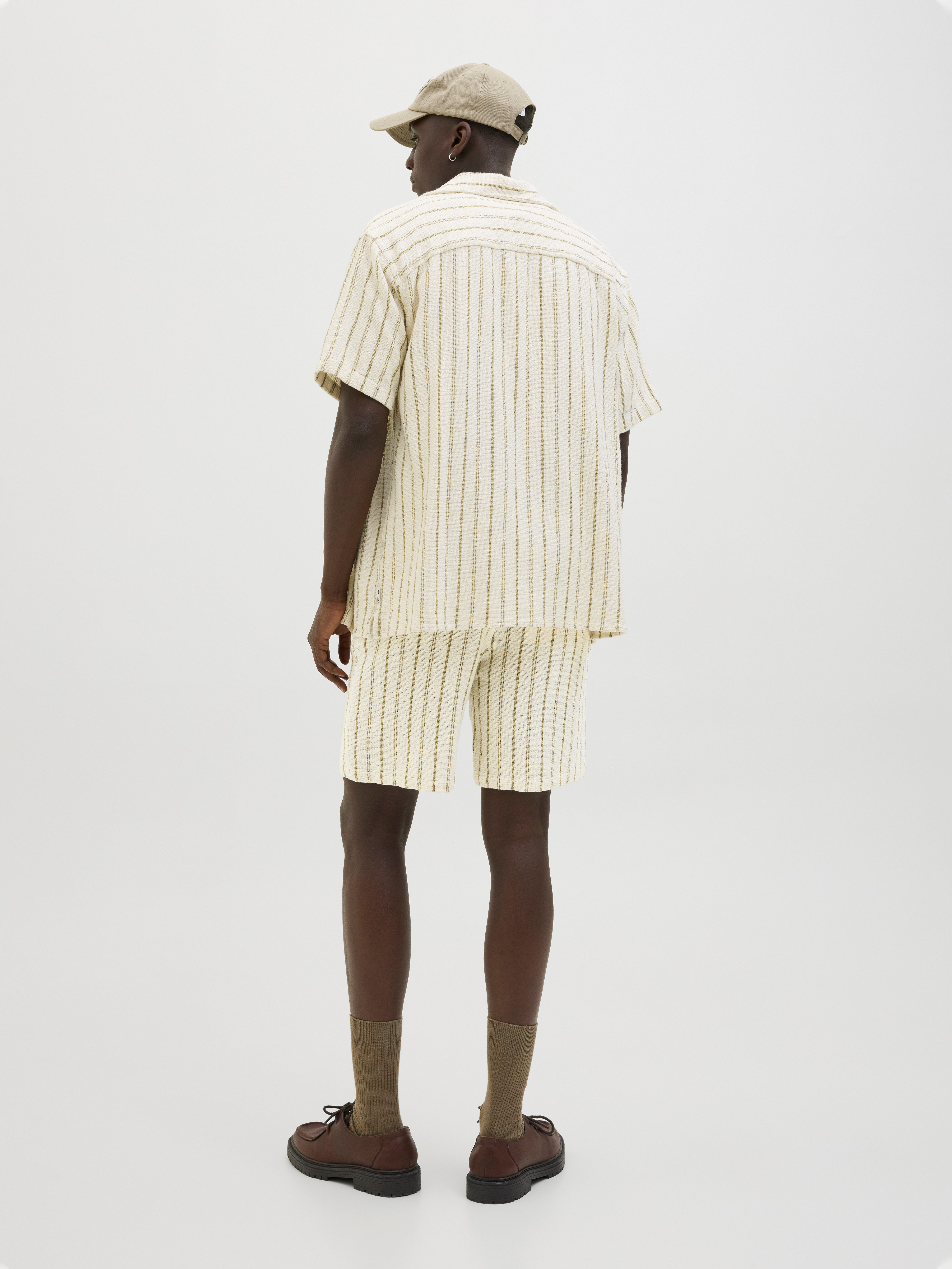 Jack & Jones Joggingbroek JPSTJAIDEN COBA STRIPE JOG SHORT SRT SN