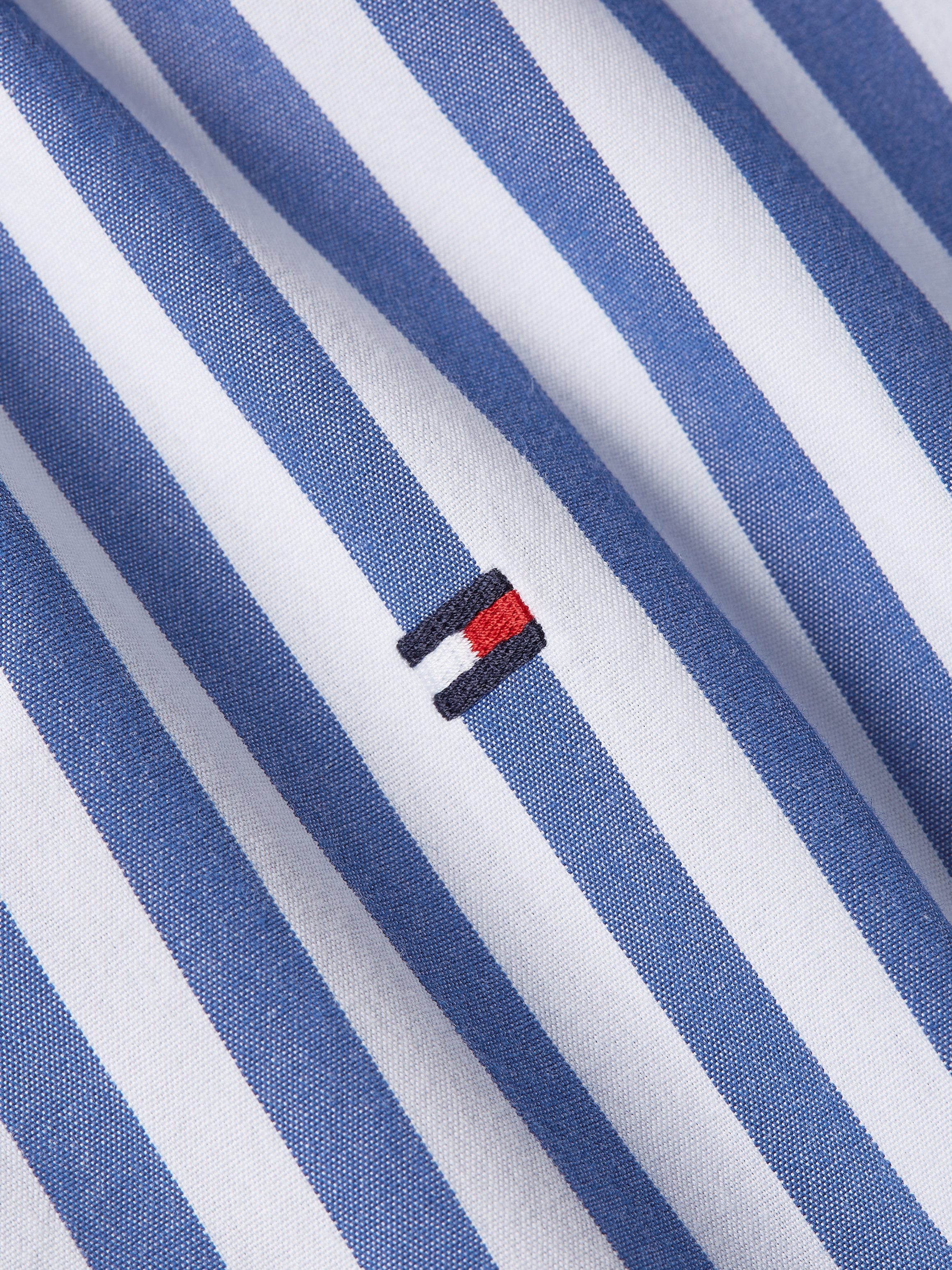 Tommy Hilfiger Overhemd met lange mouwen FLEX POPLIN BOLD STRIPE RF SHIRT