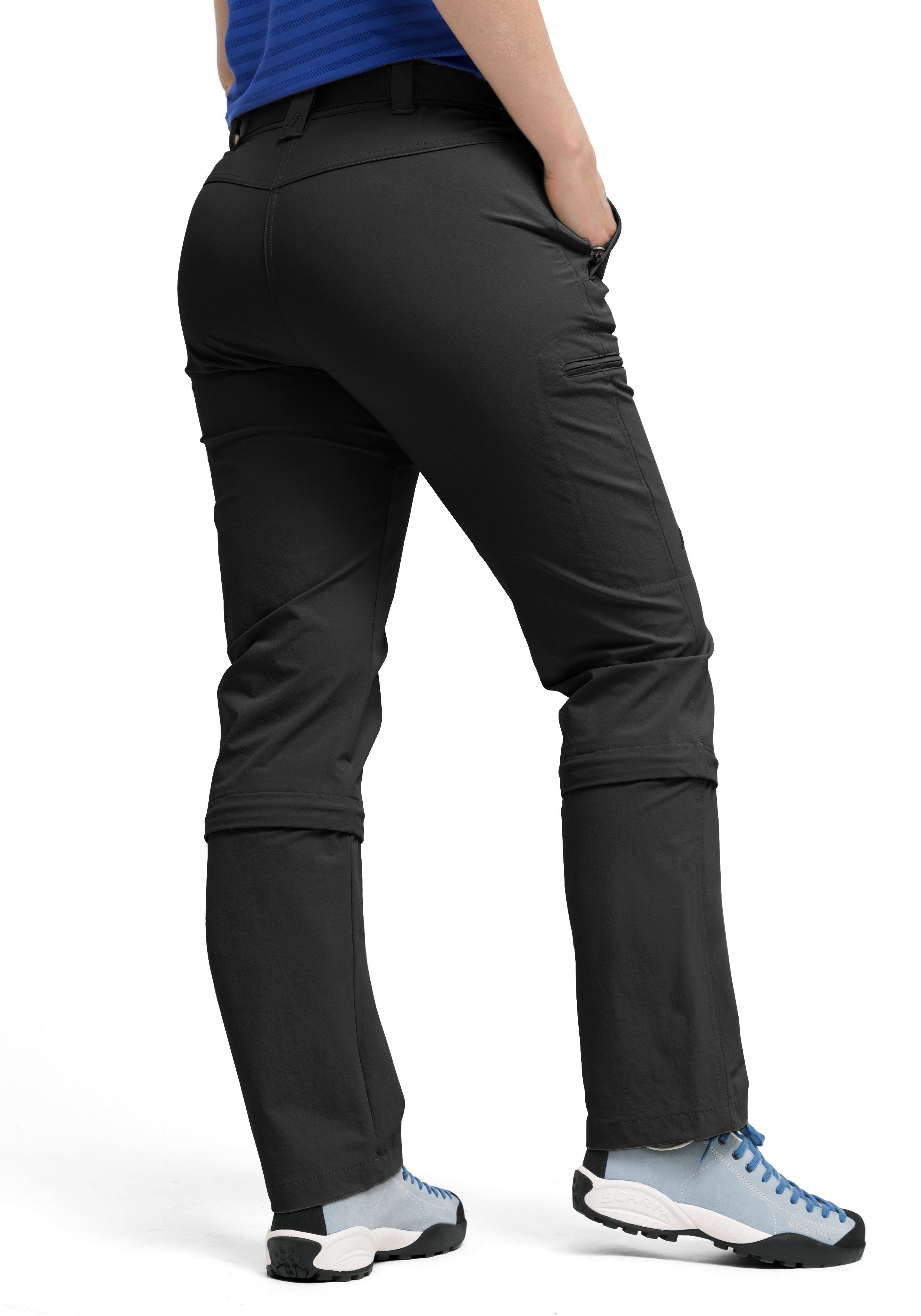 Maier Sports Functionele broek Arolla Dames wandelbroek, afritsbare outdoorbroek, 3 zakken, regular fit