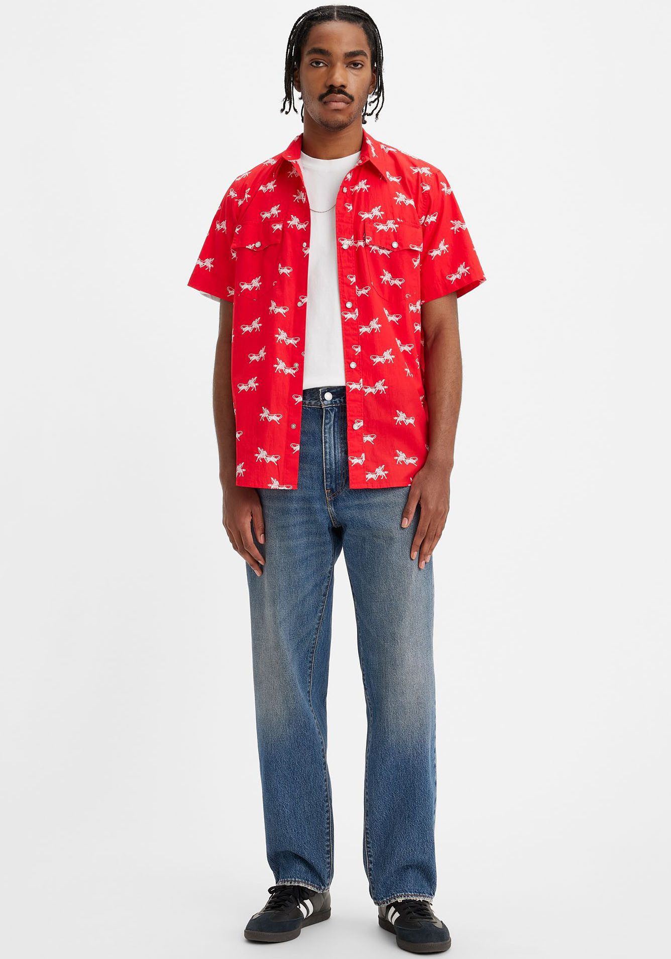 Levi's® Loose fit jeans 568 STAY LOOSE met aandeel linnen
