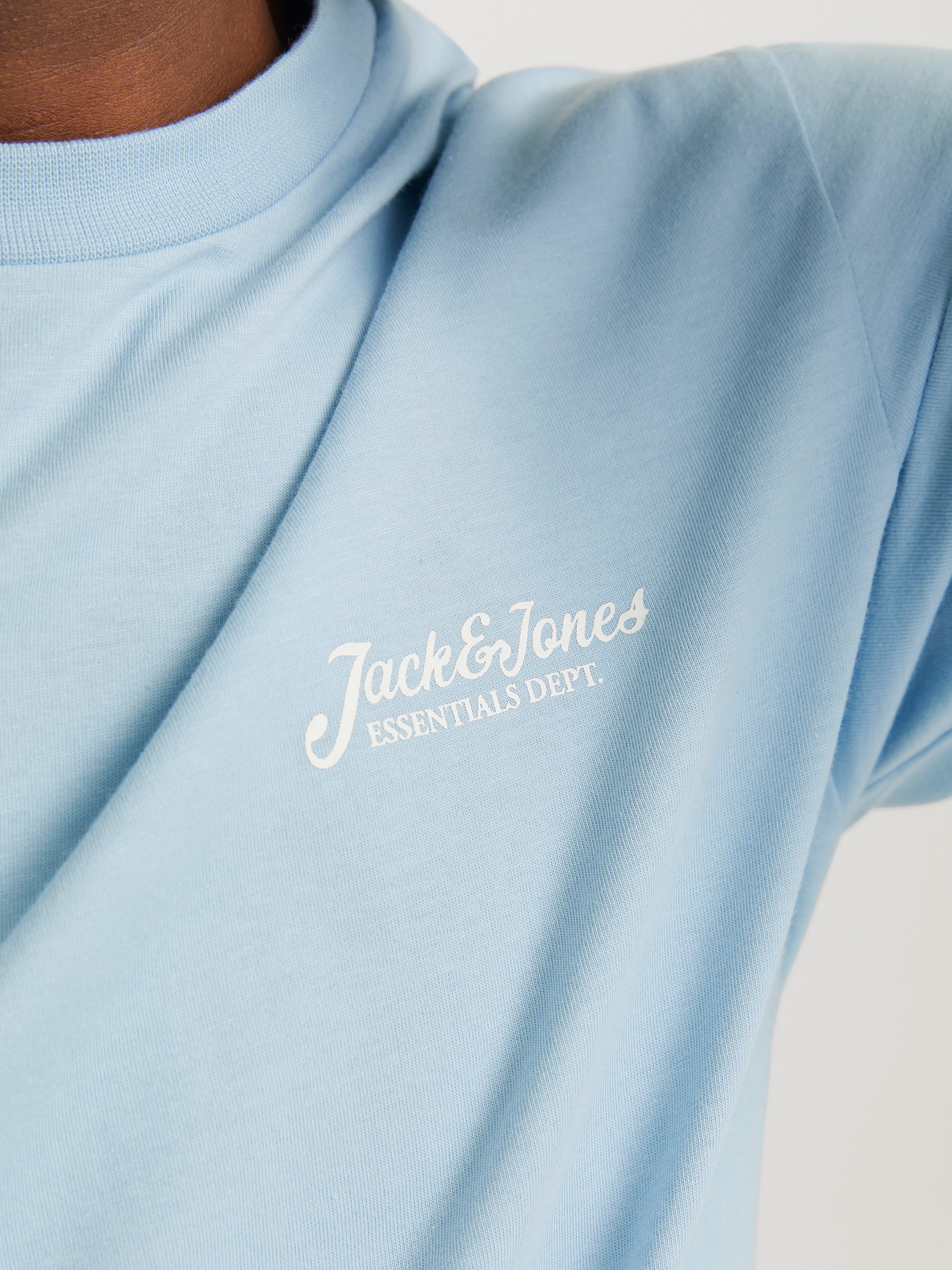 Jack & Jones T-shirt JJBEAU TEE SS FRONTPRINT CREW NECK
