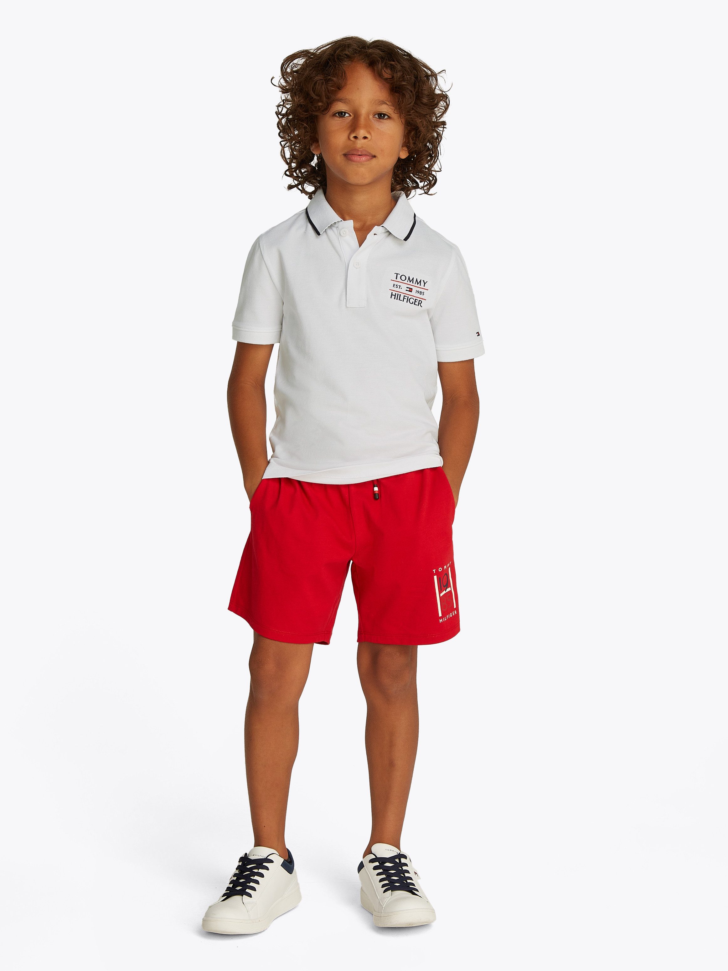Tommy Hilfiger Poloshirt TOMMY FLAG HILFIGER POLO REG SS
