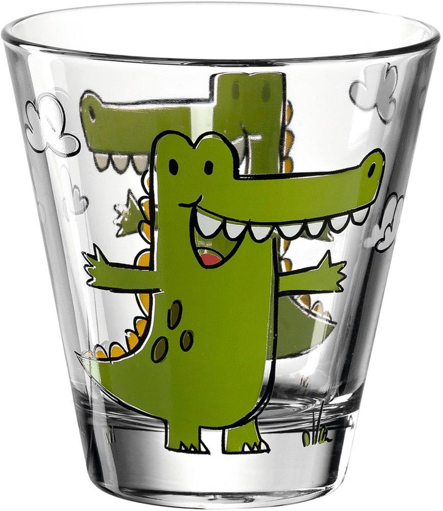 LEONARDO Kinderbeker BAMBINI krokodil (set, 6-delig)