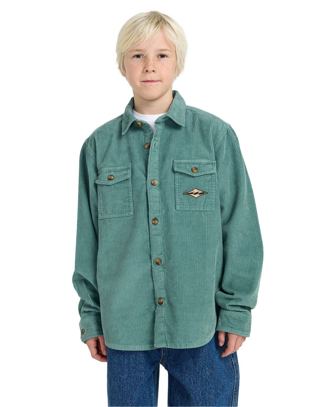 Billabong Overhemd met lange mouwen Bong Days jongens overhemden maat XL blauw