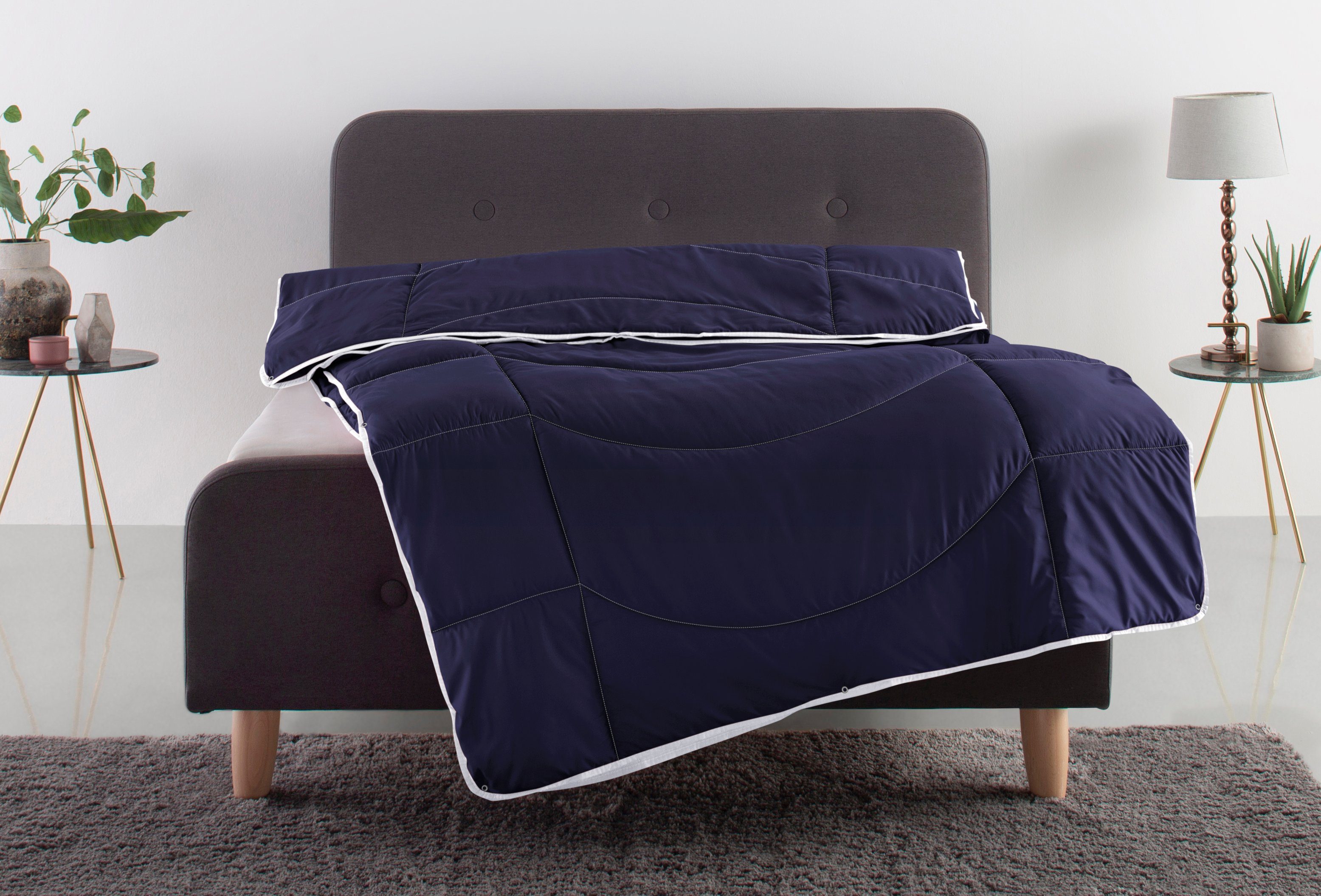 my home Synthetisch dekbed Microlux, dekbed 135x200 cm, 155x220 cm, 200x200 cm Dekbedden in 4 kleuren, zomer, winter, 4 seizoenen, dekbed 4-seizoenen